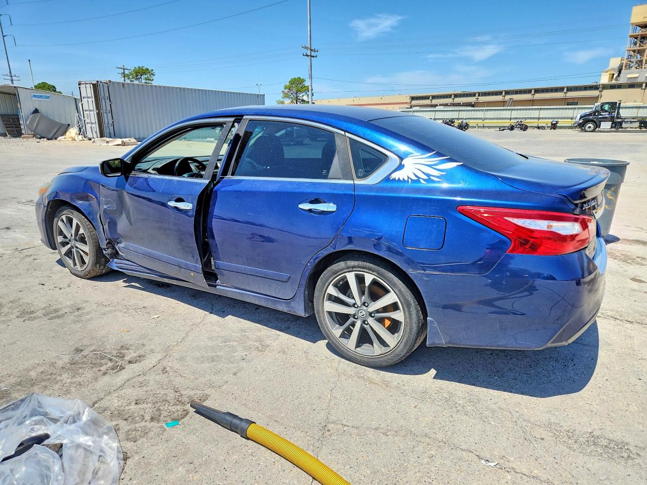 2016 Nissan Altima 2.5 Sr Blue vin: 1N4AL3AP4GC186813