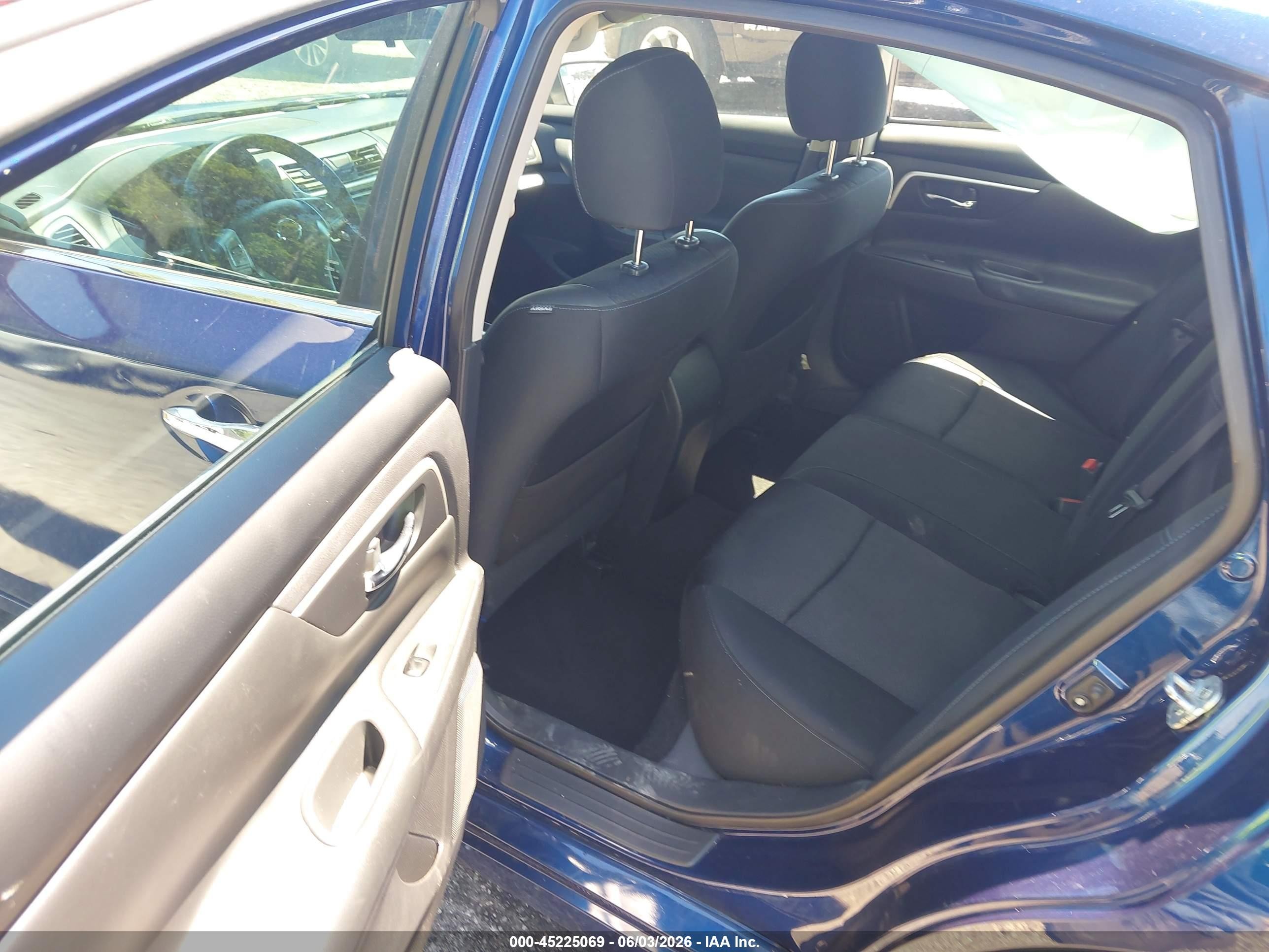 2016 Nissan Altima 2.5 Sr Blue vin: 1N4AL3AP4GC220703