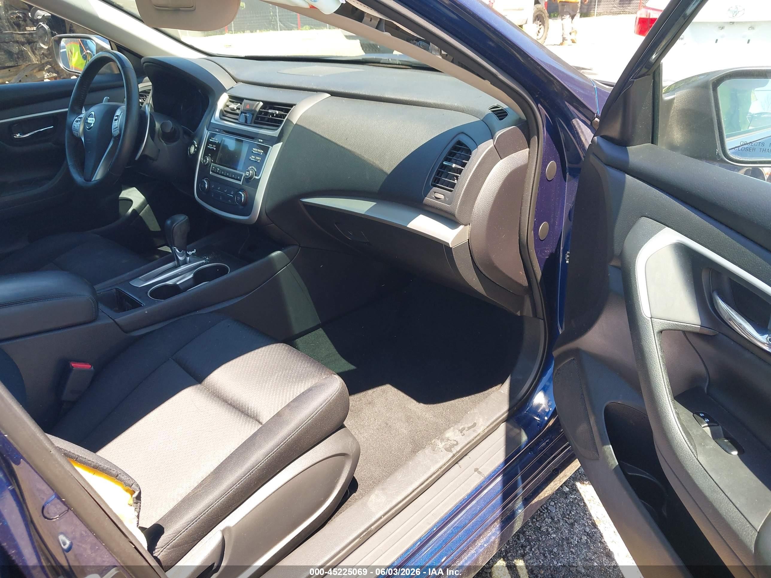 2016 Nissan Altima 2.5 Sr Blue vin: 1N4AL3AP4GC220703
