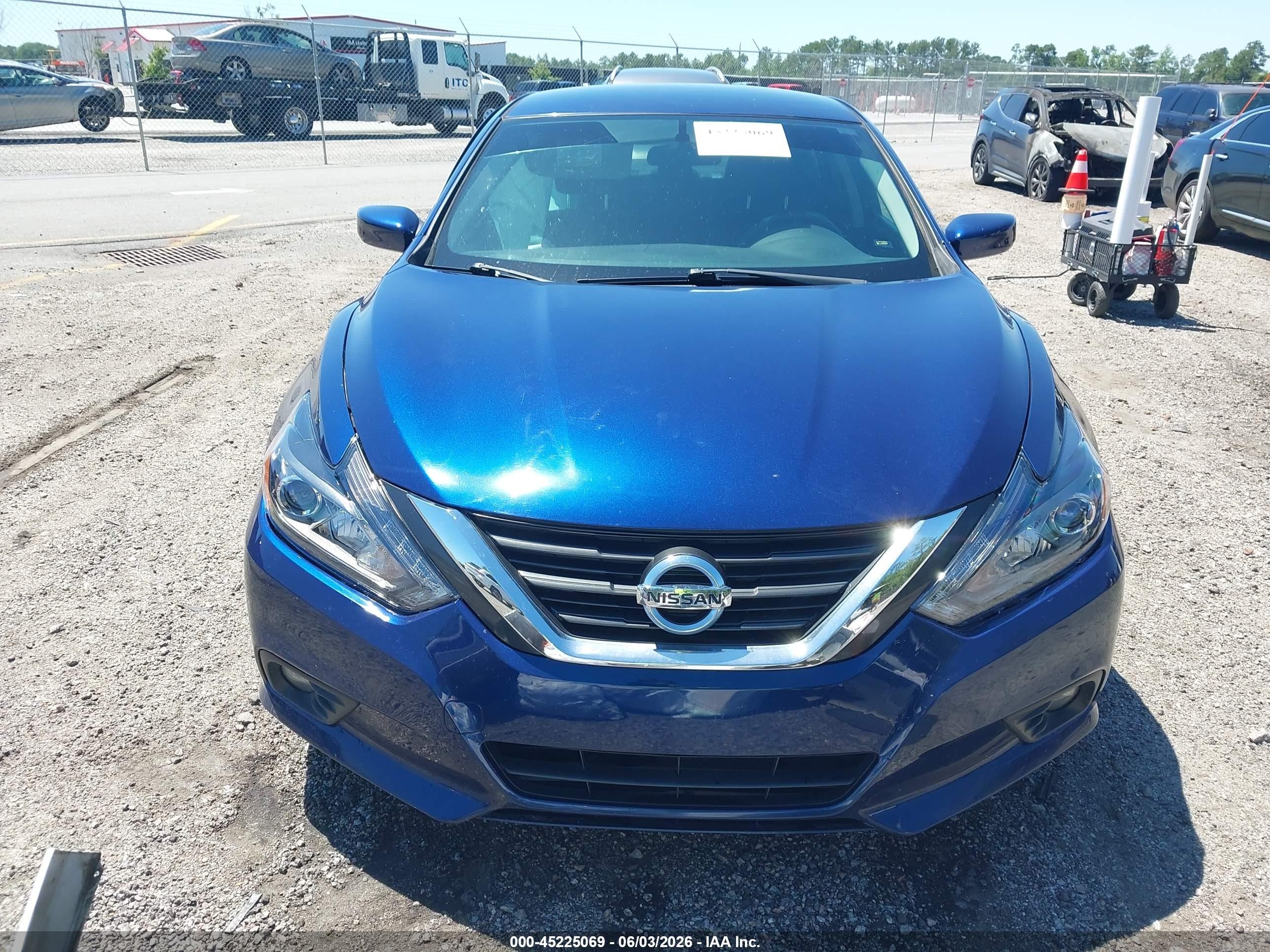 2016 Nissan Altima 2.5 Sr Blue vin: 1N4AL3AP4GC220703