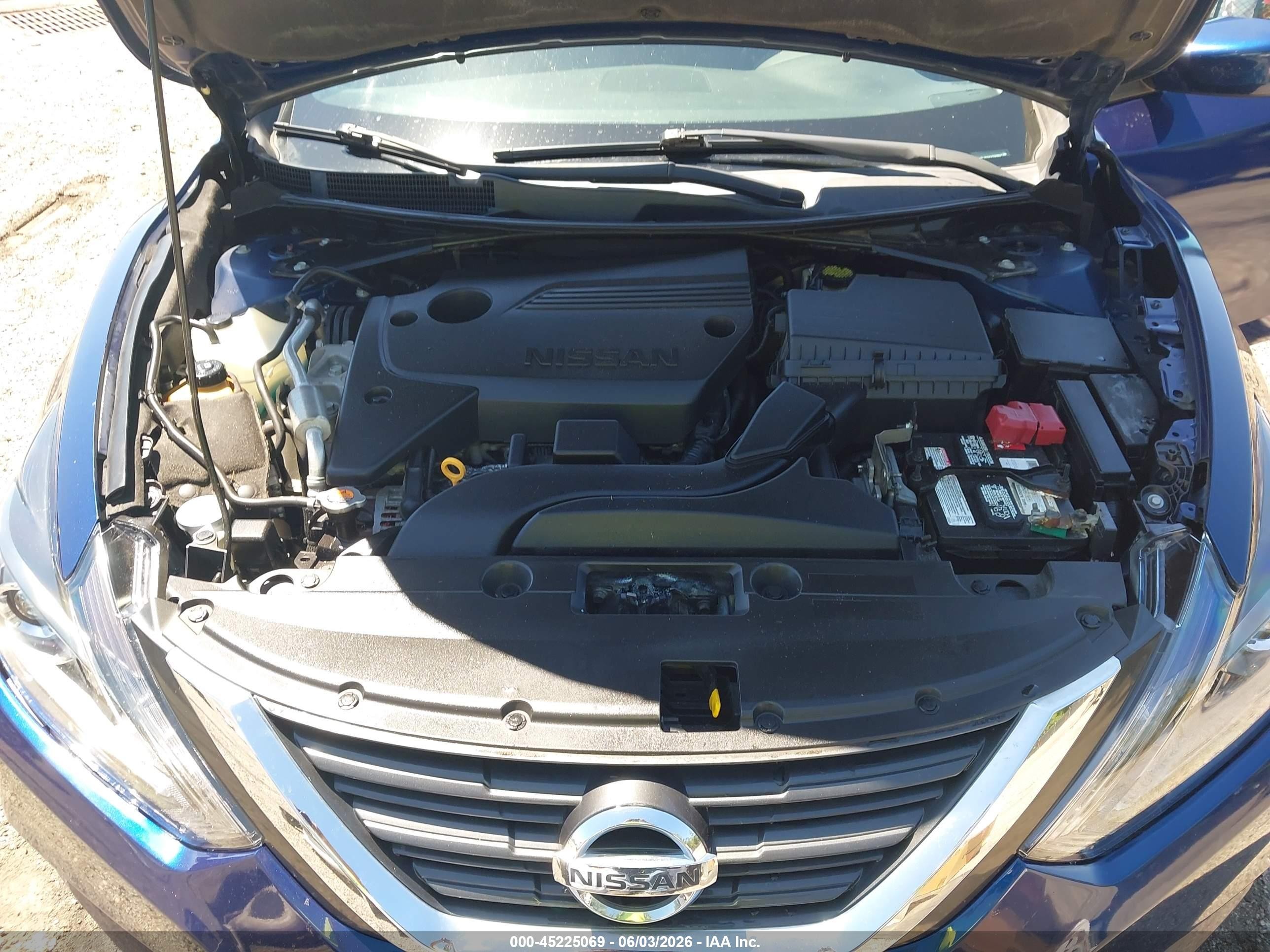 2016 Nissan Altima 2.5 Sr Blue vin: 1N4AL3AP4GC220703