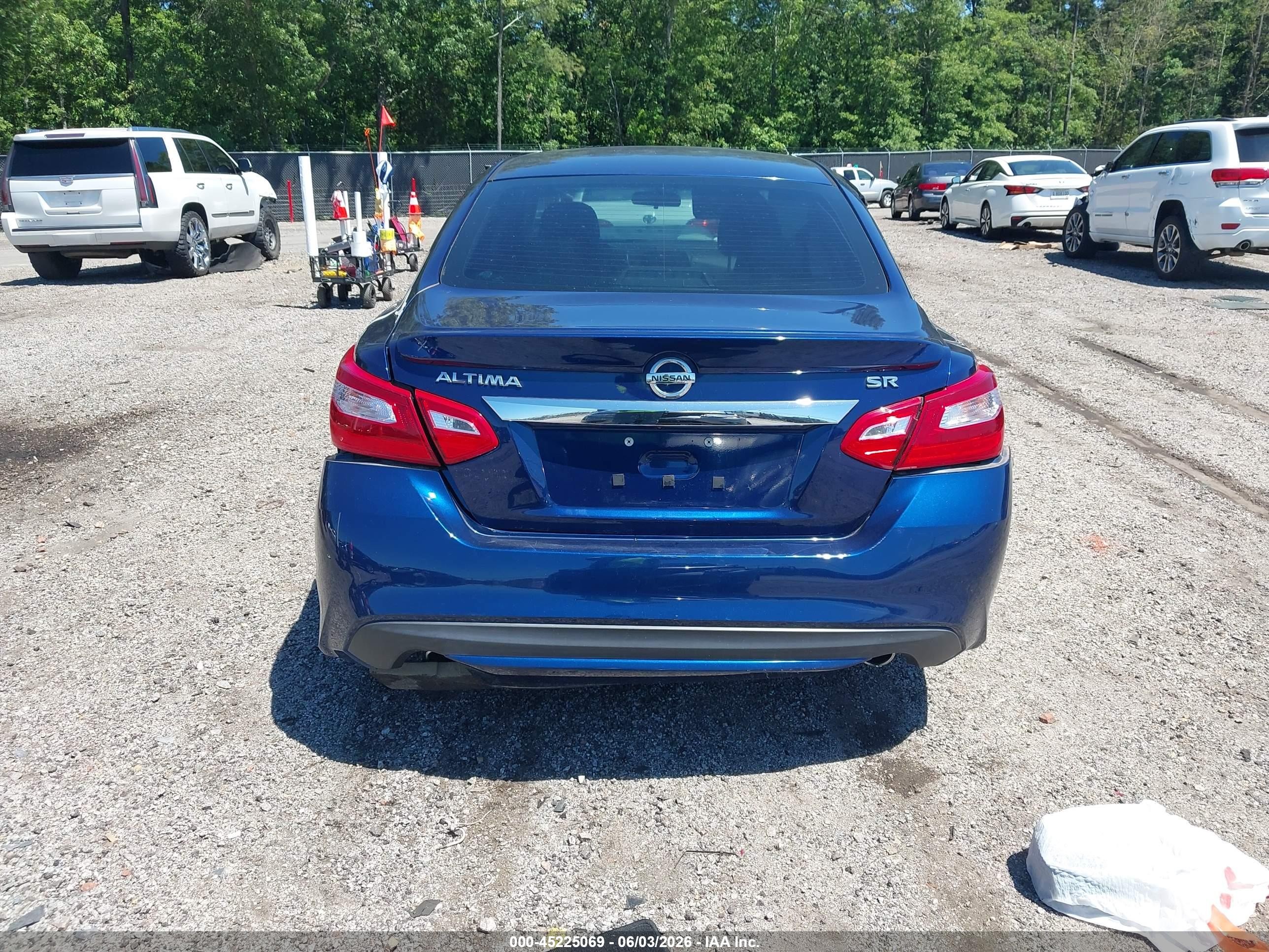 2016 Nissan Altima 2.5 Sr Blue vin: 1N4AL3AP4GC220703