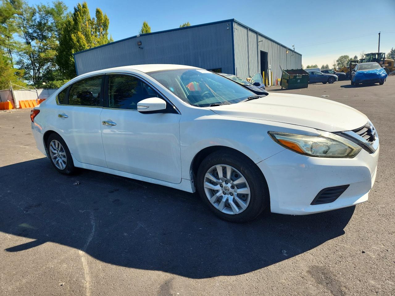 2016 Nissan Altima 2.5 S White vin: 1N4AL3AP4GN317176