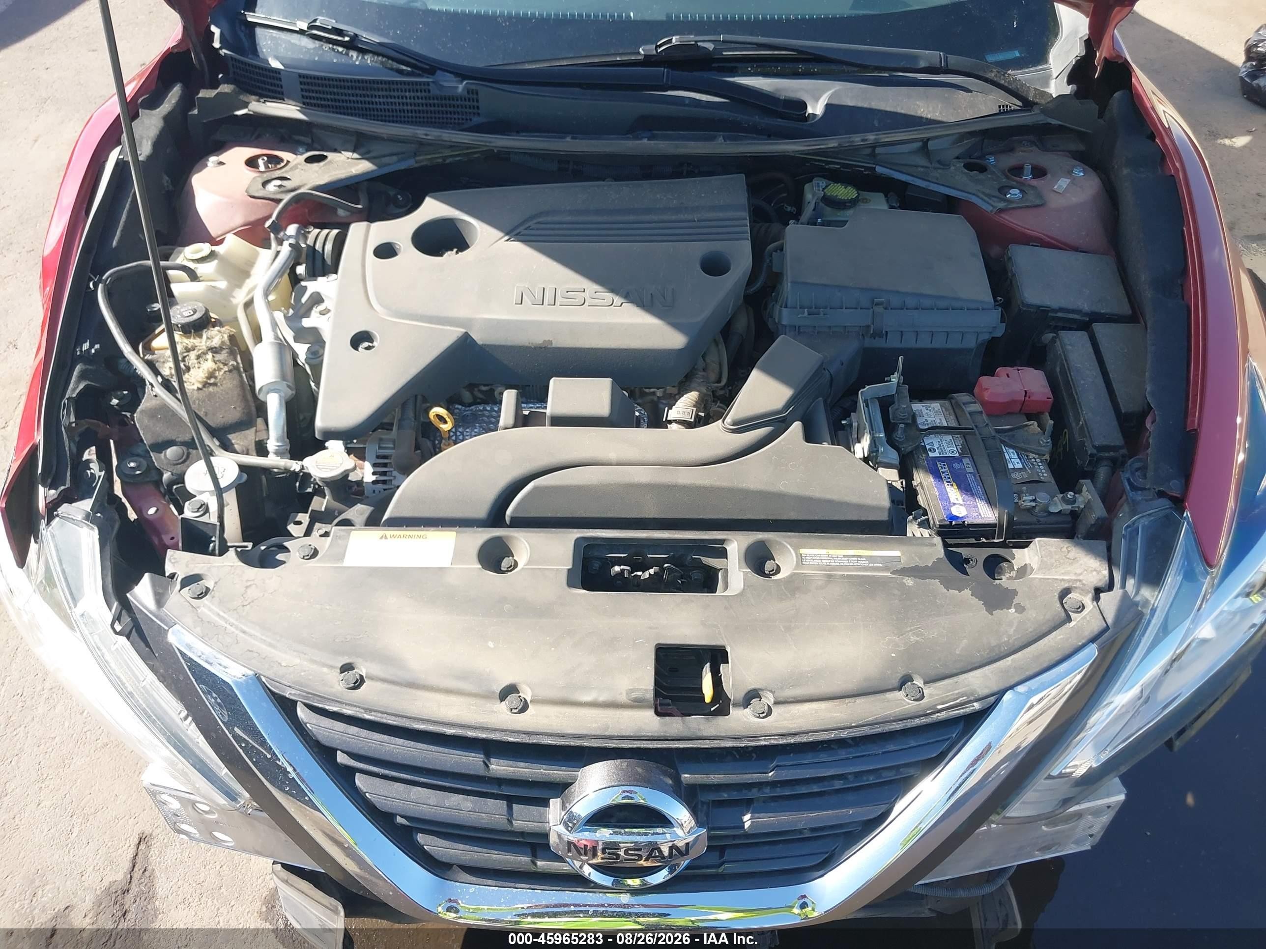2016 Nissan Altima 2.5 S Red vin: 1N4AL3AP4GN356866