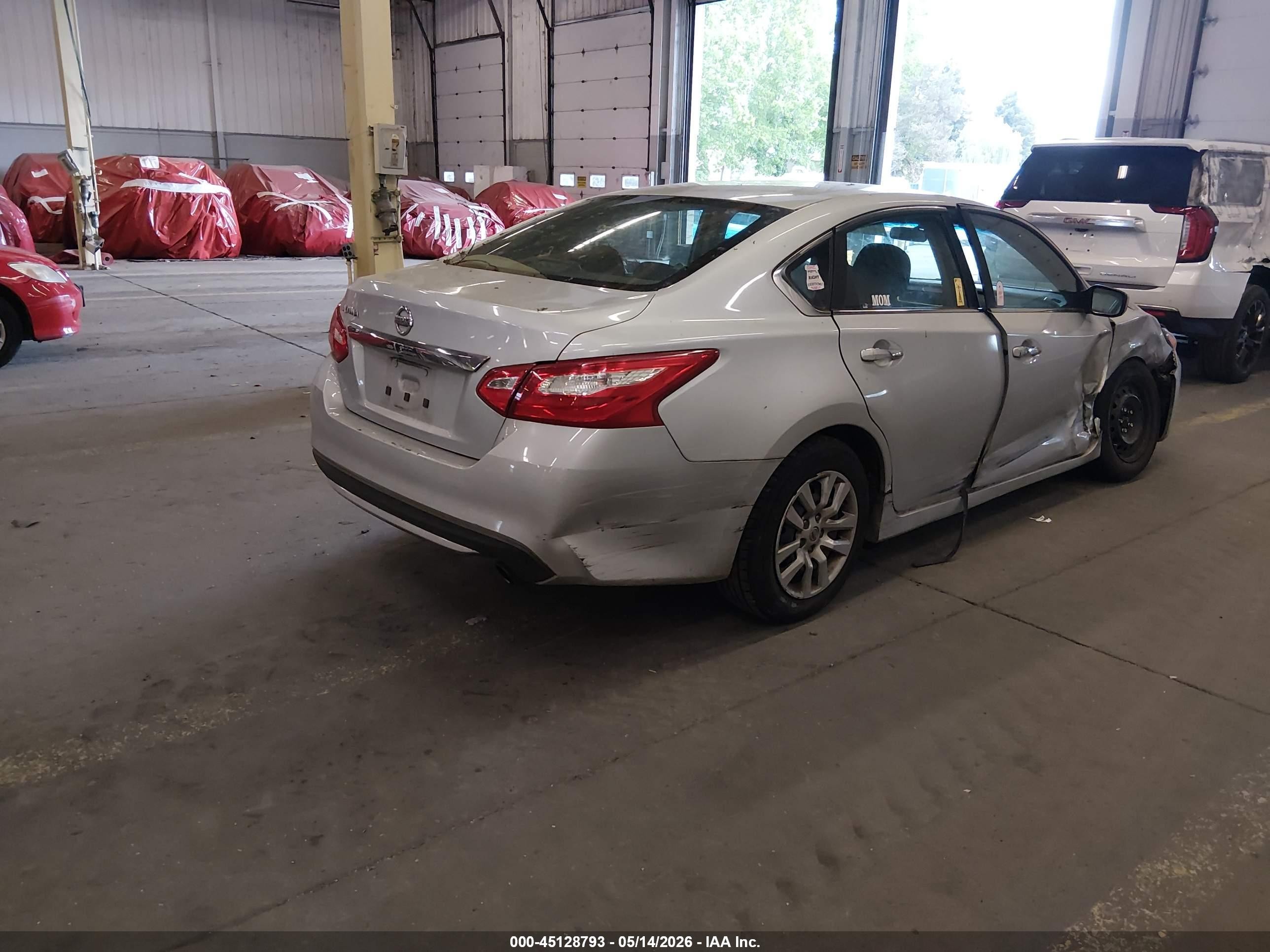 2016 Nissan Altima 2.5/2.5 S/2.5 Sl/2.5 Sr/2.5 Sv Silver vin: 1N4AL3AP4GN376874