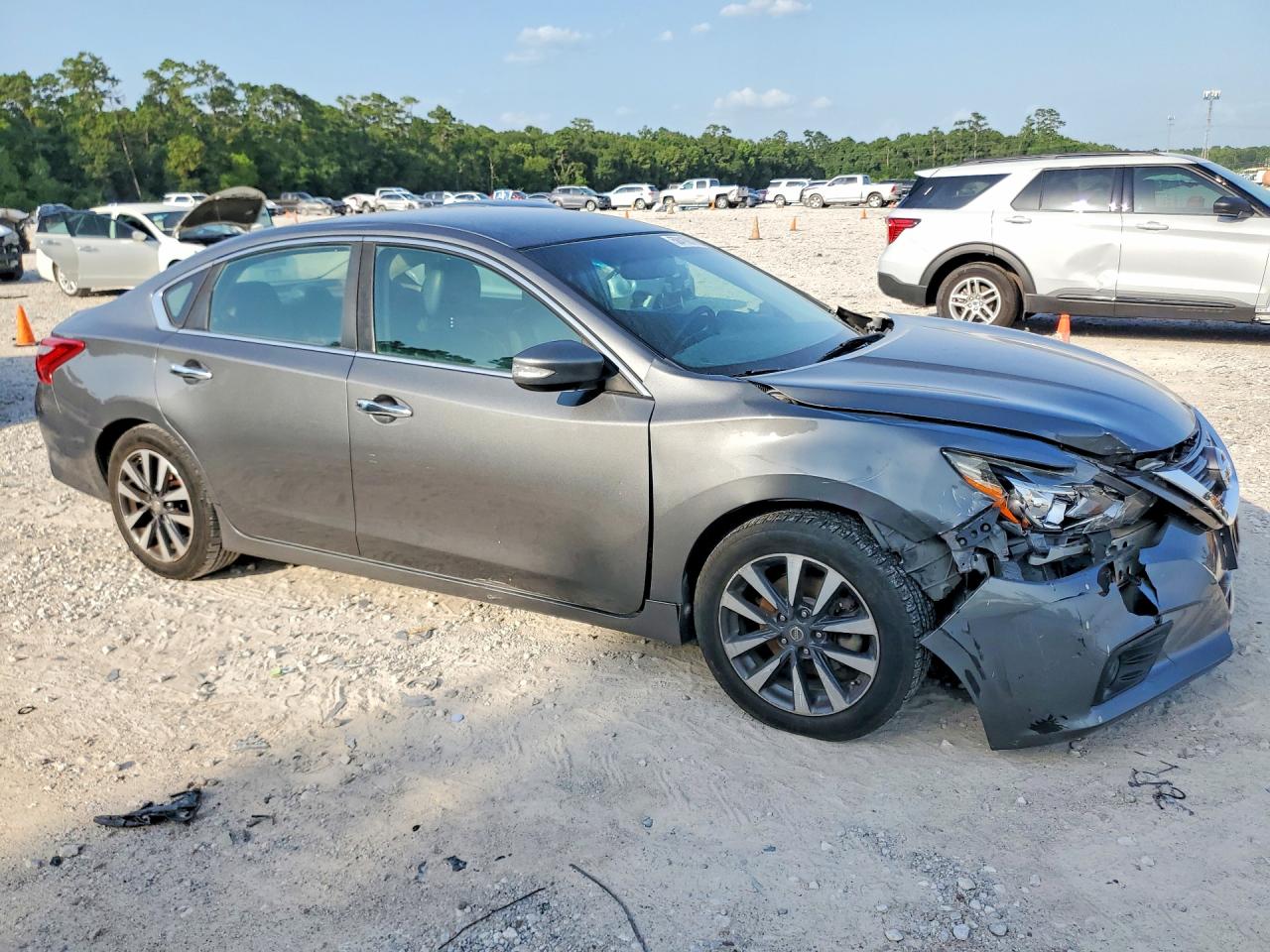2017 Nissan Altima 2.5 Sl Gray vin: 1N4AL3AP4HC140139