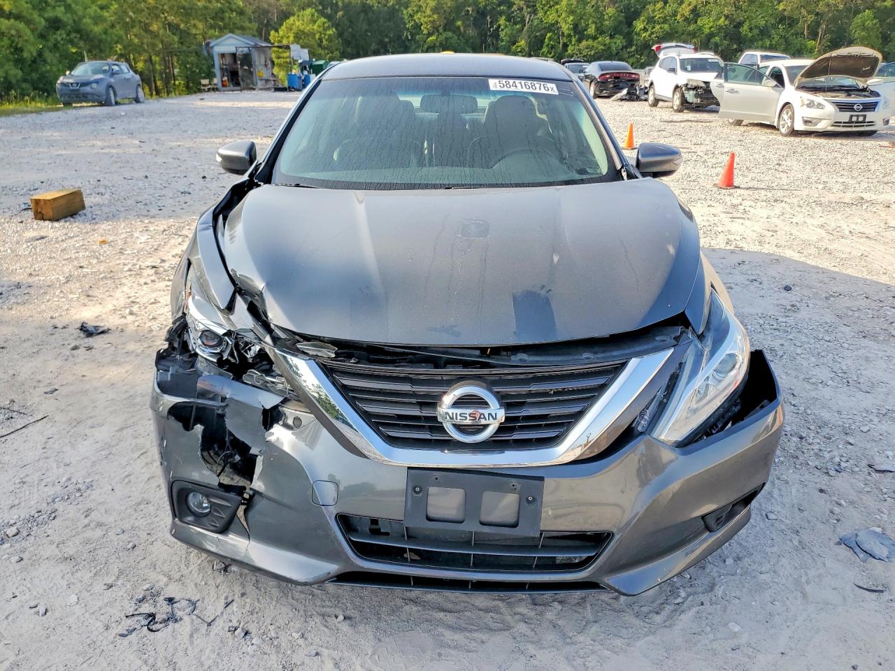 2017 Nissan Altima 2.5 Sl Gray vin: 1N4AL3AP4HC140139