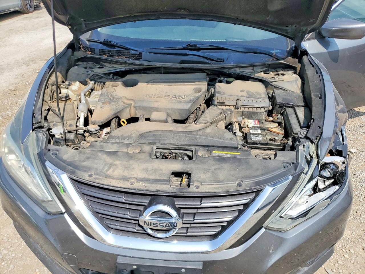 2017 Nissan Altima 2.5 Sv Gray vin: 1N4AL3AP4HC168054