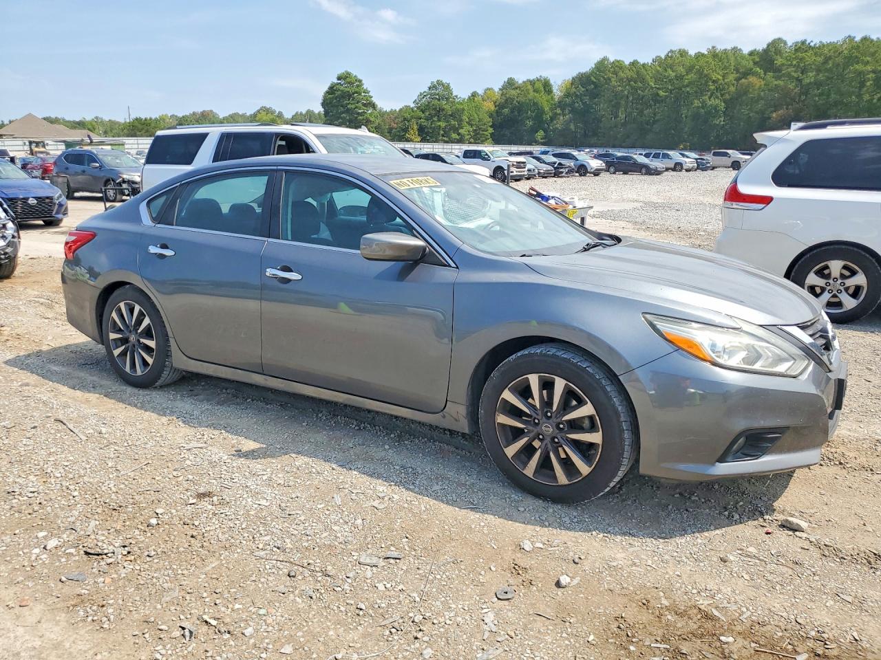 2017 Nissan Altima 2.5 Sv Gray vin: 1N4AL3AP4HC168054