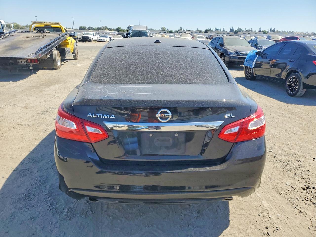 2017 Nissan Altima 2.5 Sl Black vin: 1N4AL3AP4HC244453