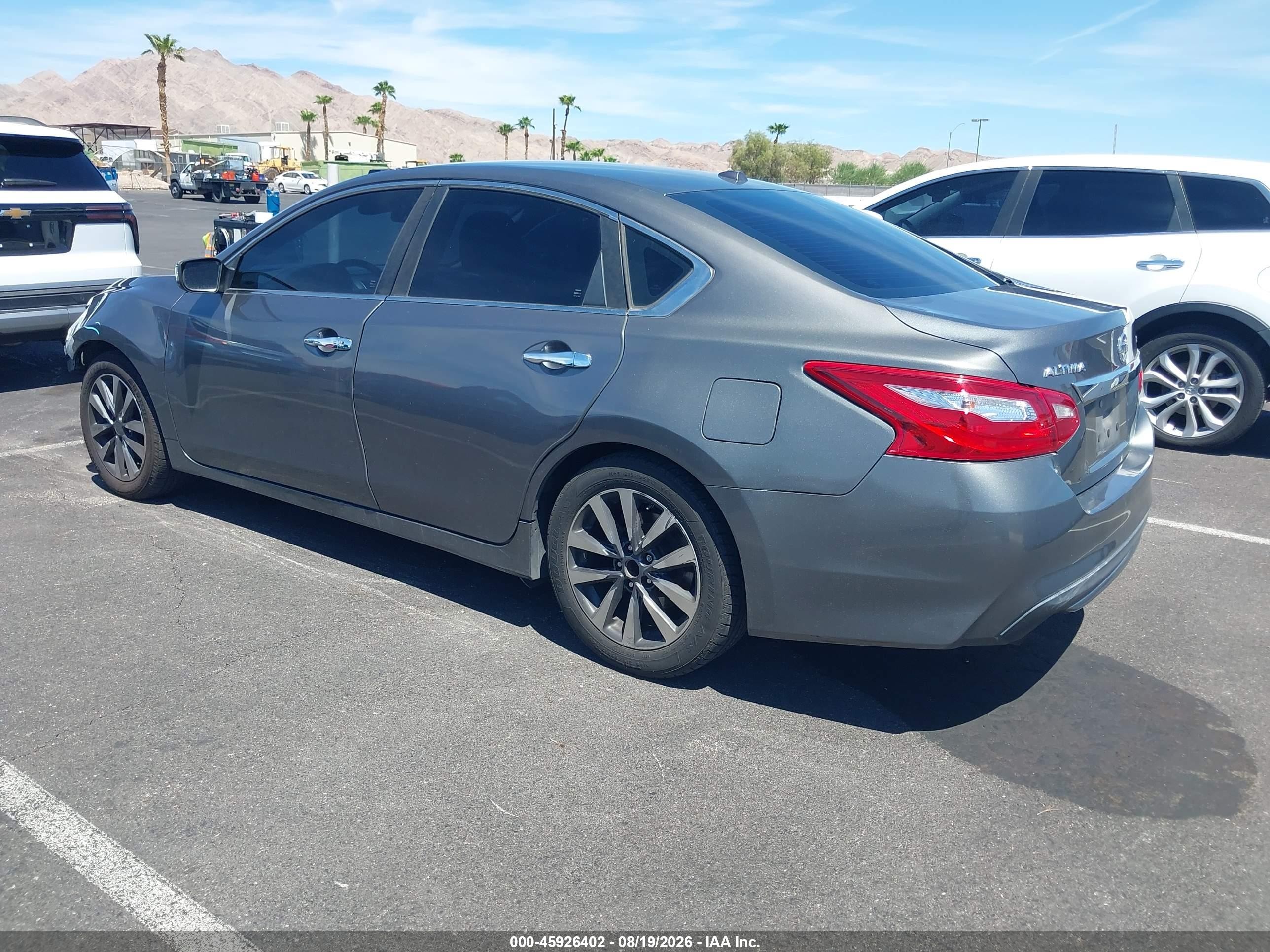 2017 Nissan Altima 2.5 Sv Gray vin: 1N4AL3AP4HC260782