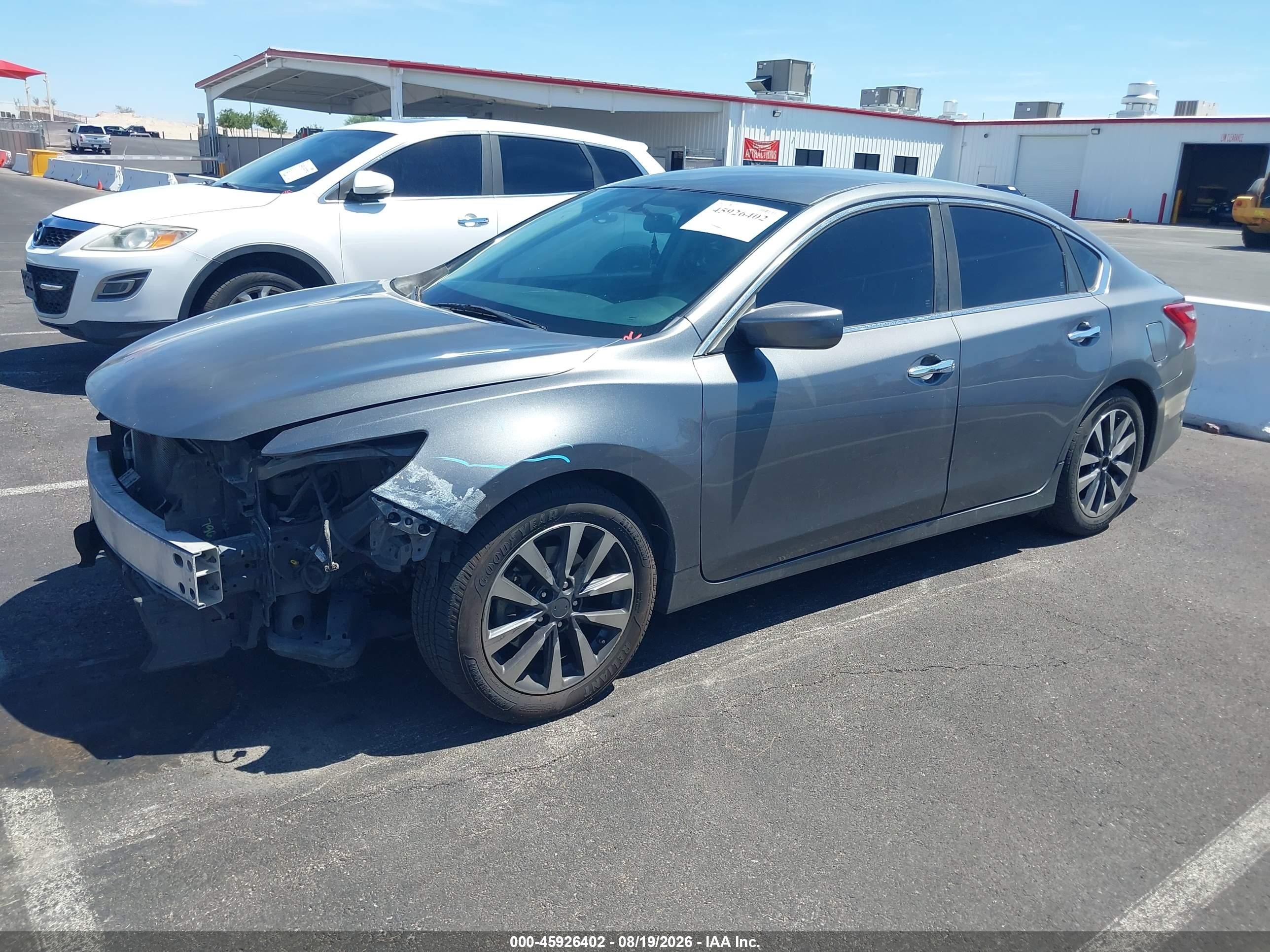 2017 Nissan Altima 2.5 Sv Gray vin: 1N4AL3AP4HC260782