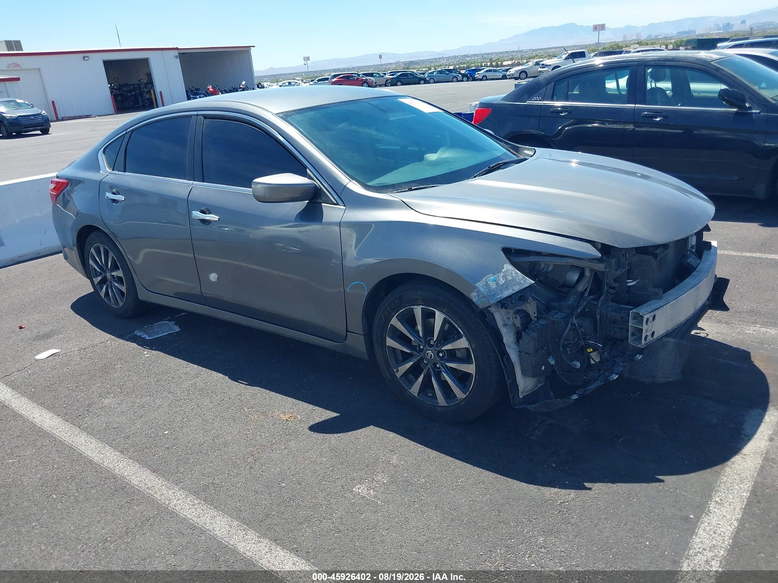 2017 Nissan Altima 2.5 Sv Gray vin: 1N4AL3AP4HC260782