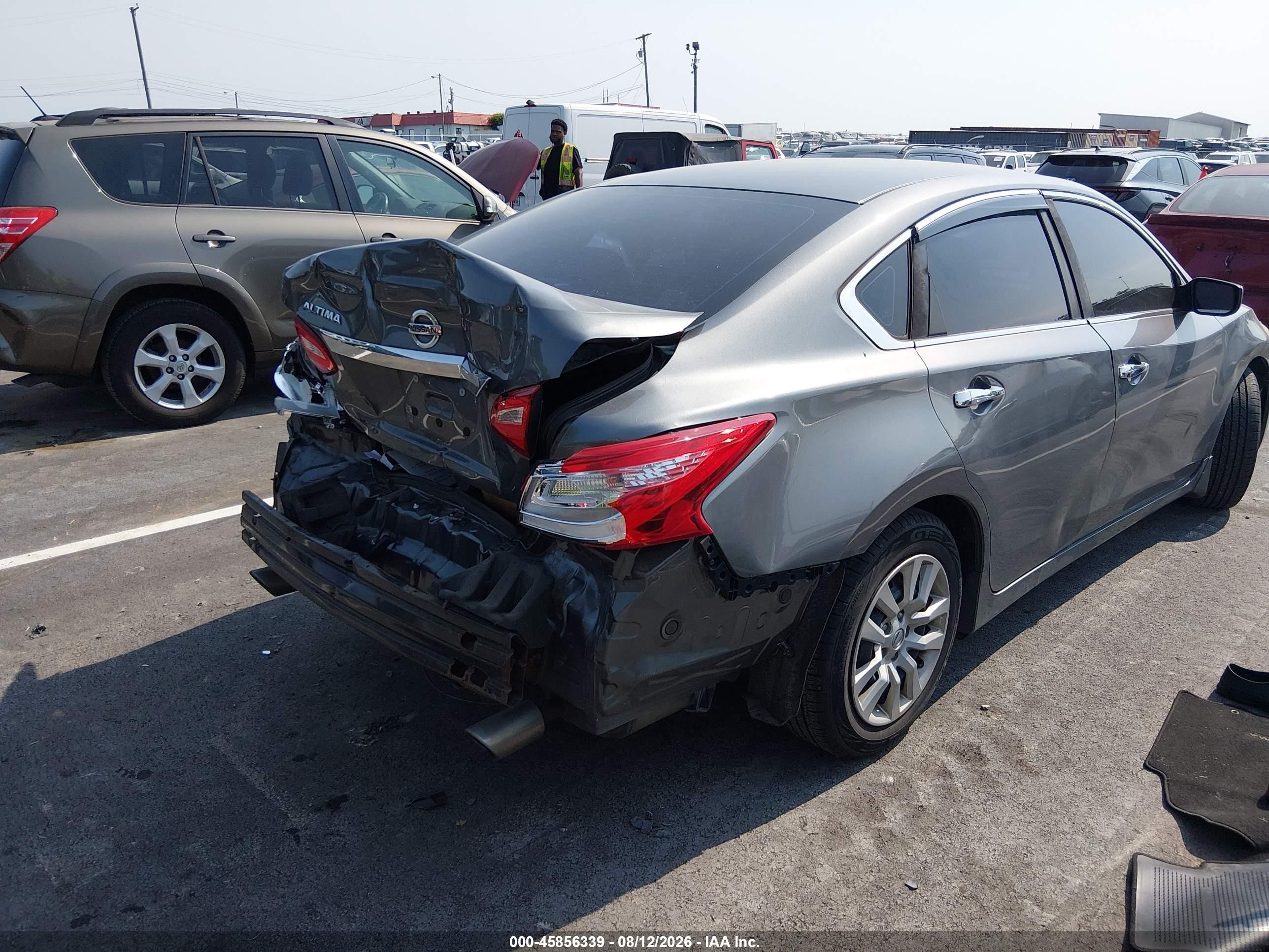 2017 Nissan Altima 2.5 S Gray vin: 1N4AL3AP4HC272656