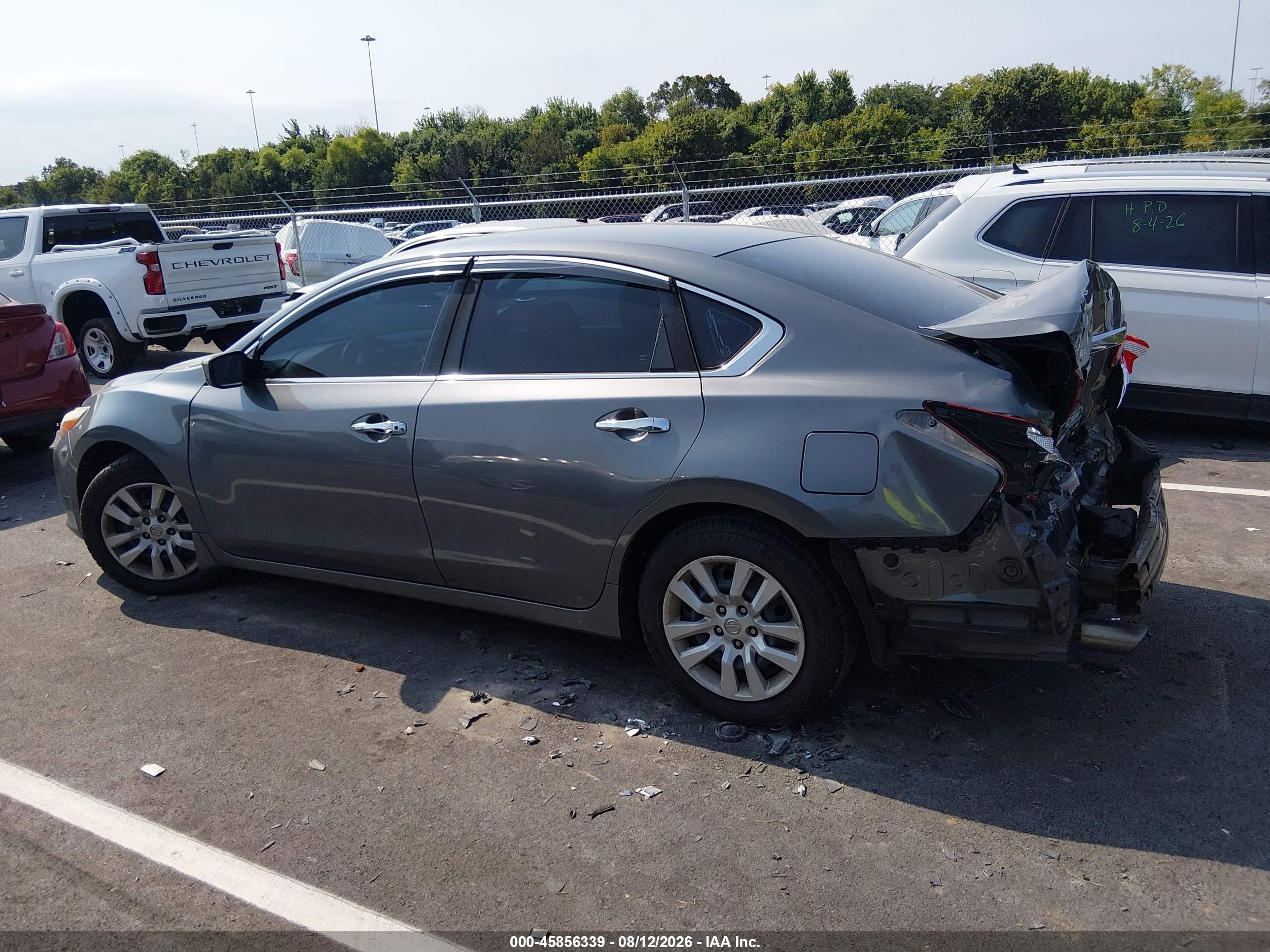 2017 Nissan Altima 2.5 S Gray vin: 1N4AL3AP4HC272656