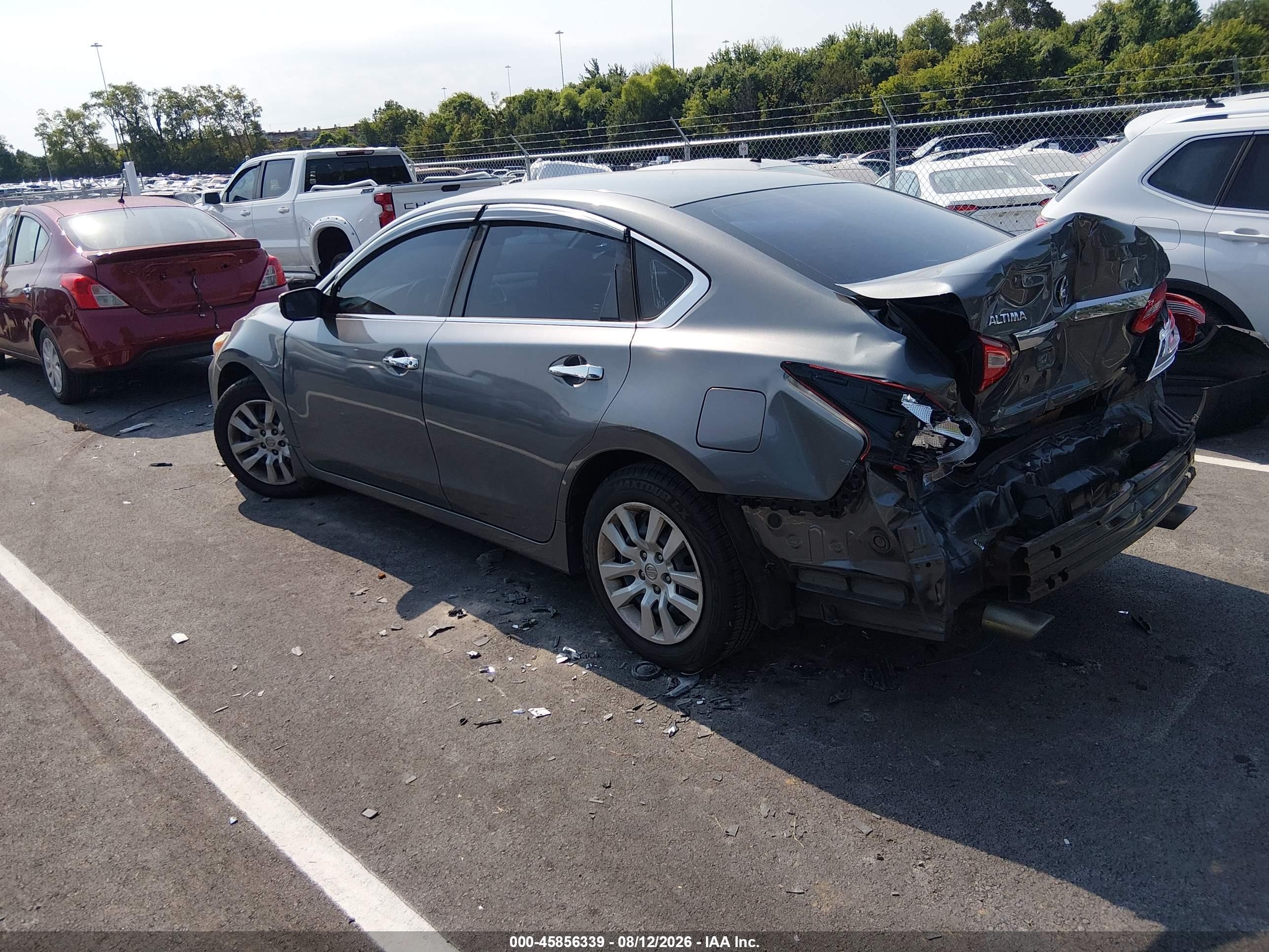 2017 Nissan Altima 2.5 S Gray vin: 1N4AL3AP4HC272656