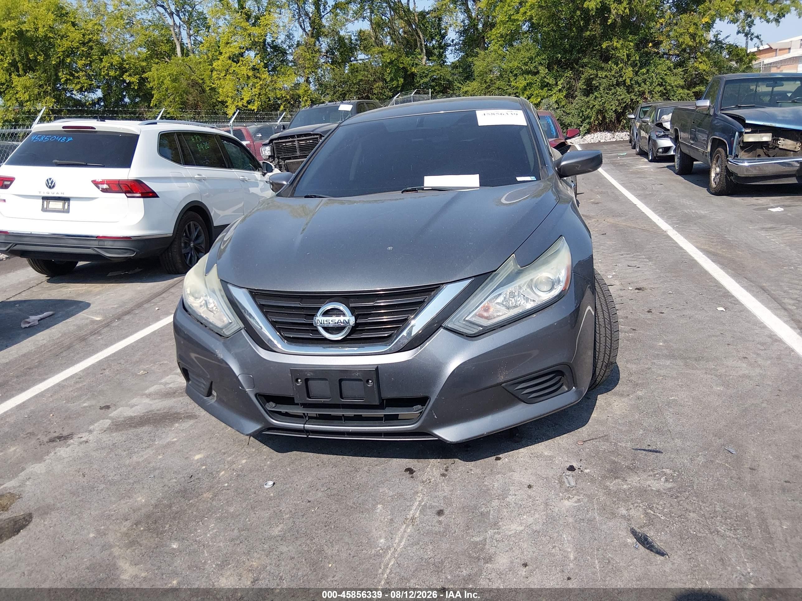 2017 Nissan Altima 2.5 S Gray vin: 1N4AL3AP4HC272656