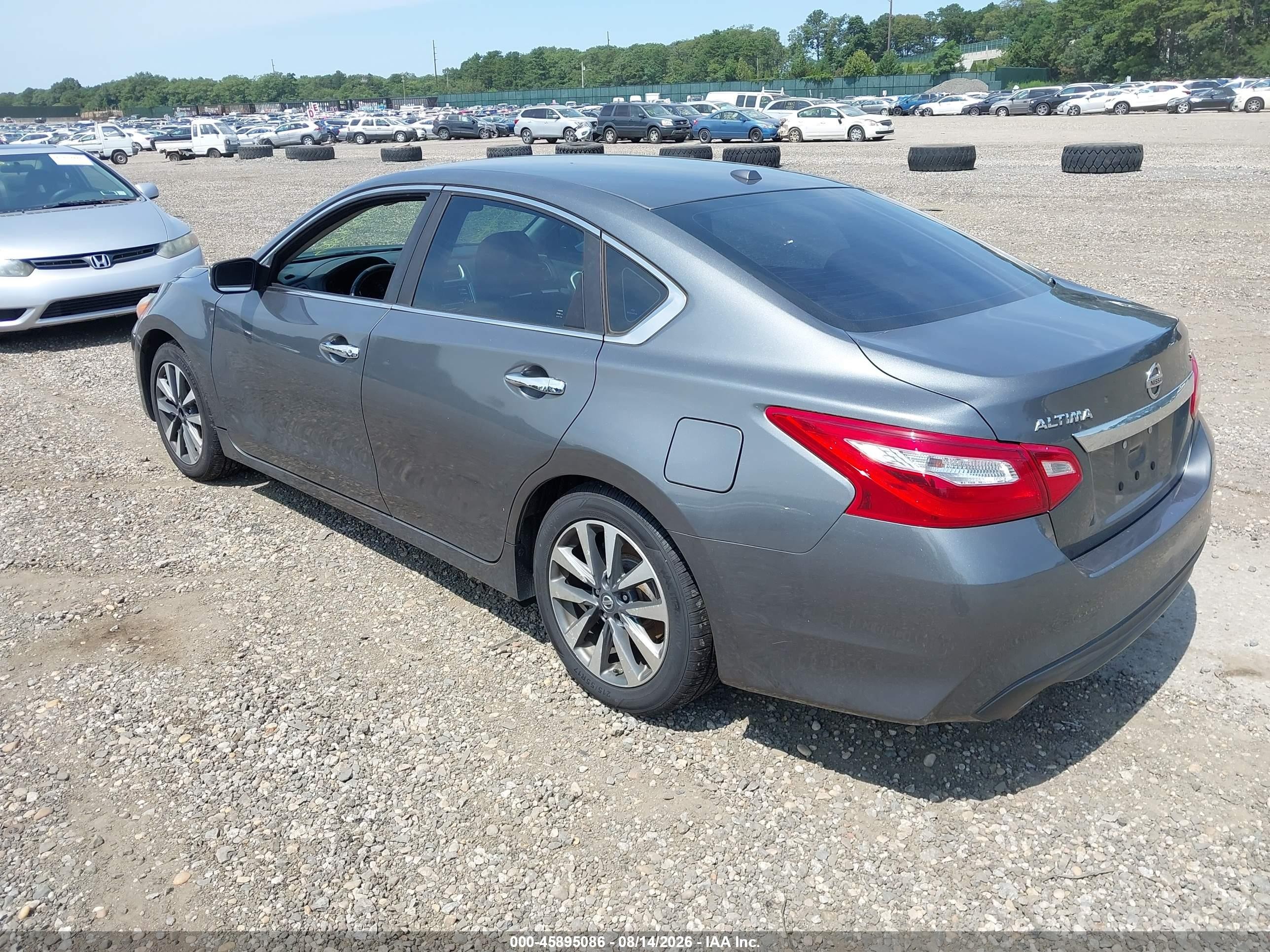 2017 Nissan Altima 2.5 Sv Gray vin: 1N4AL3AP4HC282491
