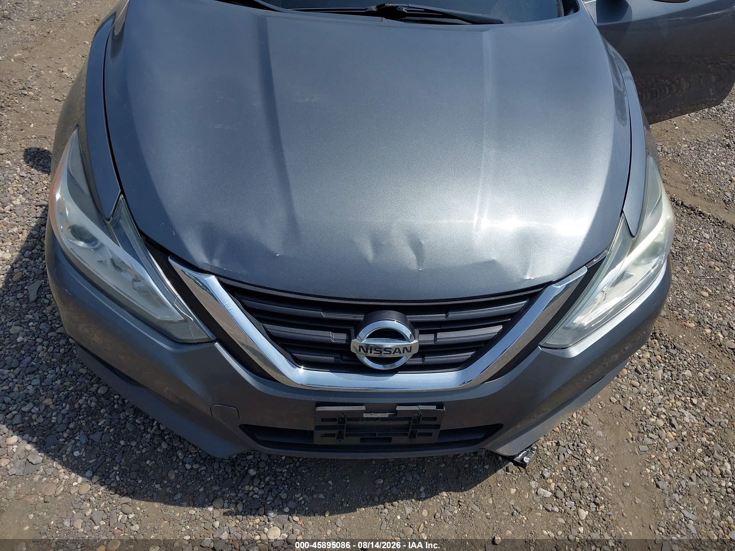 2017 Nissan Altima 2.5 Sv Gray vin: 1N4AL3AP4HC282491