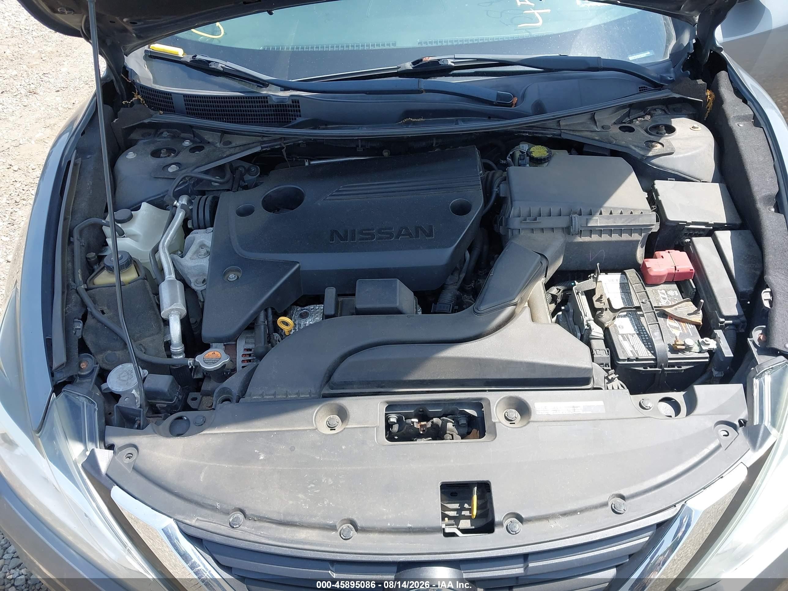 2017 Nissan Altima 2.5 Sv Gray vin: 1N4AL3AP4HC282491
