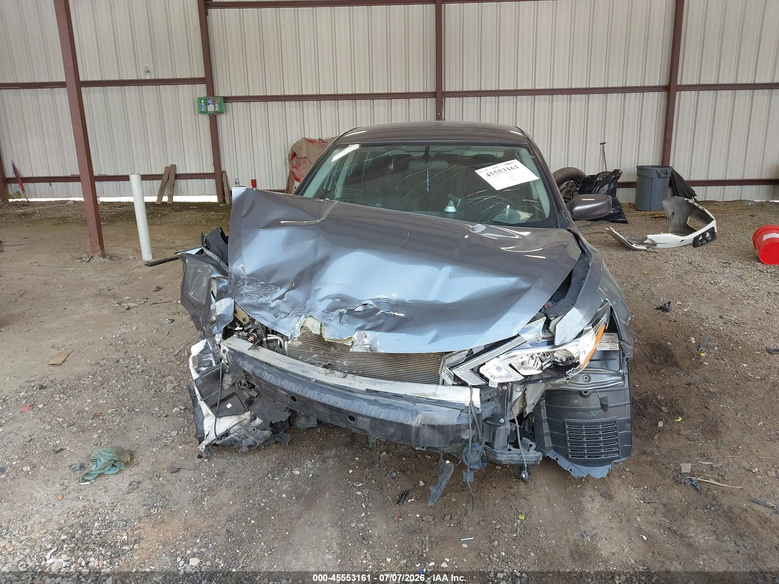 2018 Nissan Altima 2.5 Sr Gray vin: 1N4AL3AP4JC110452