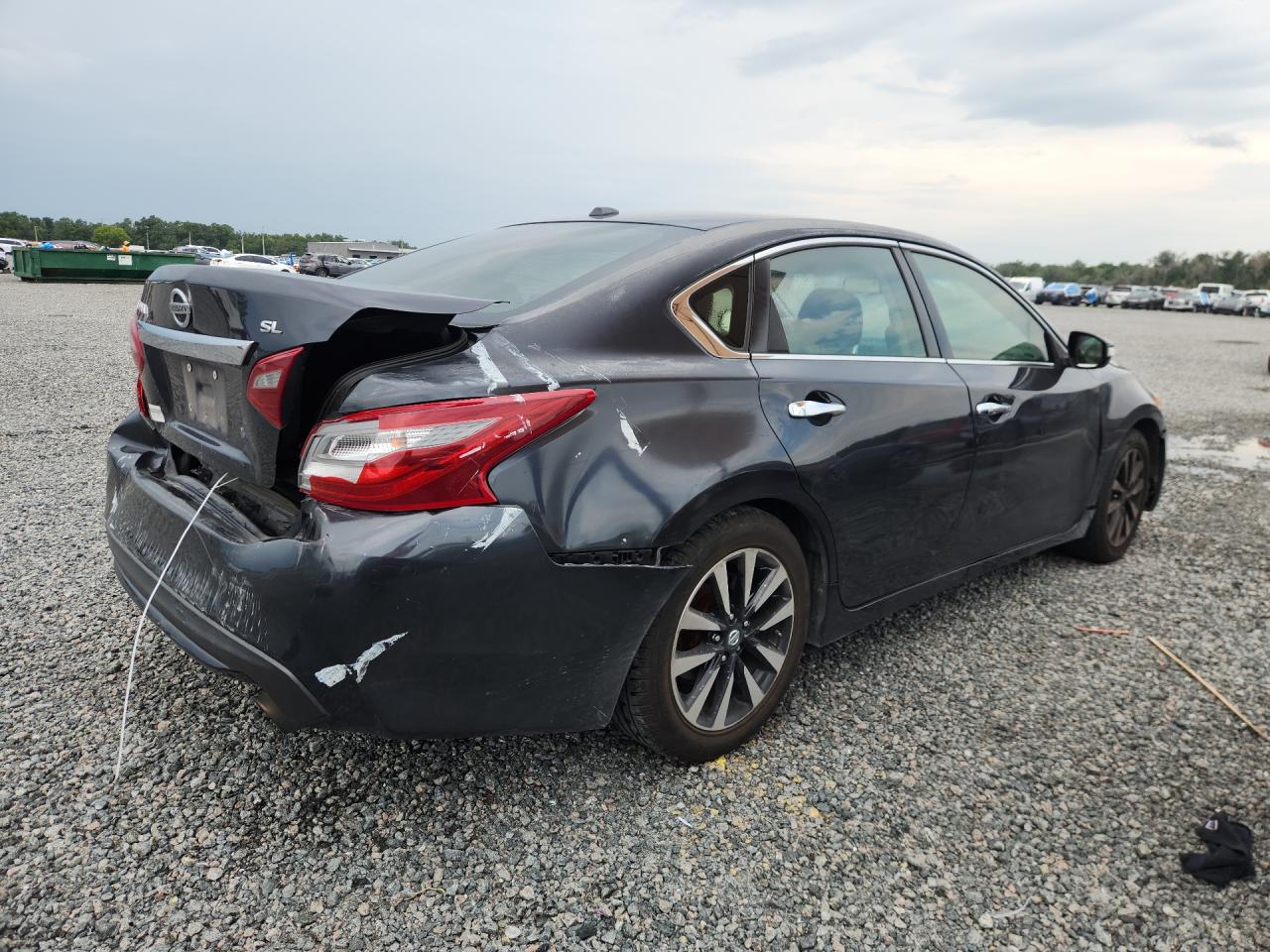 2018 Nissan Altima 2.5 Sl Blue vin: 1N4AL3AP4JC145895