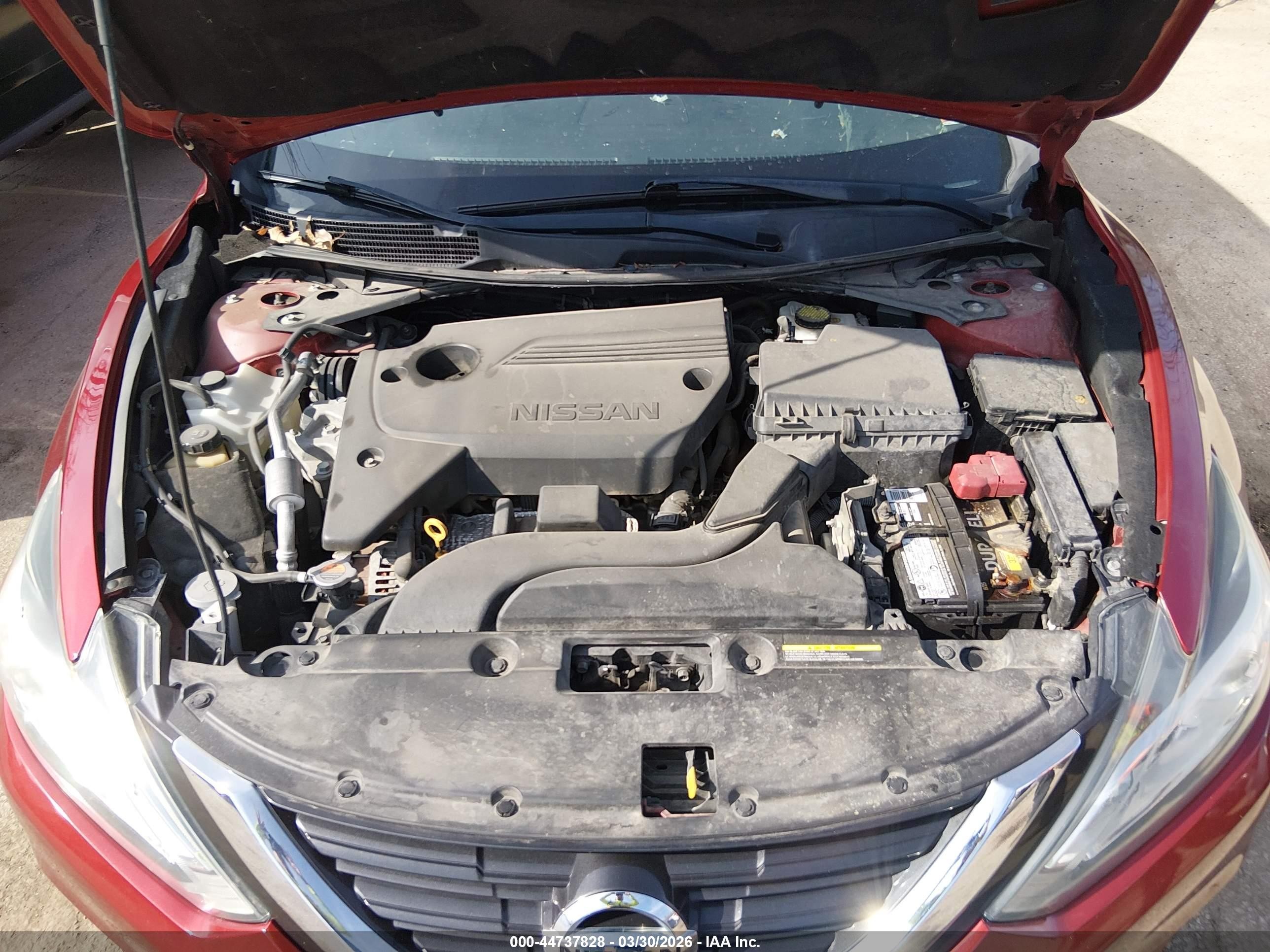 2018 Nissan Altima 2.5 S Красный vin: 1N4AL3AP4JC152880