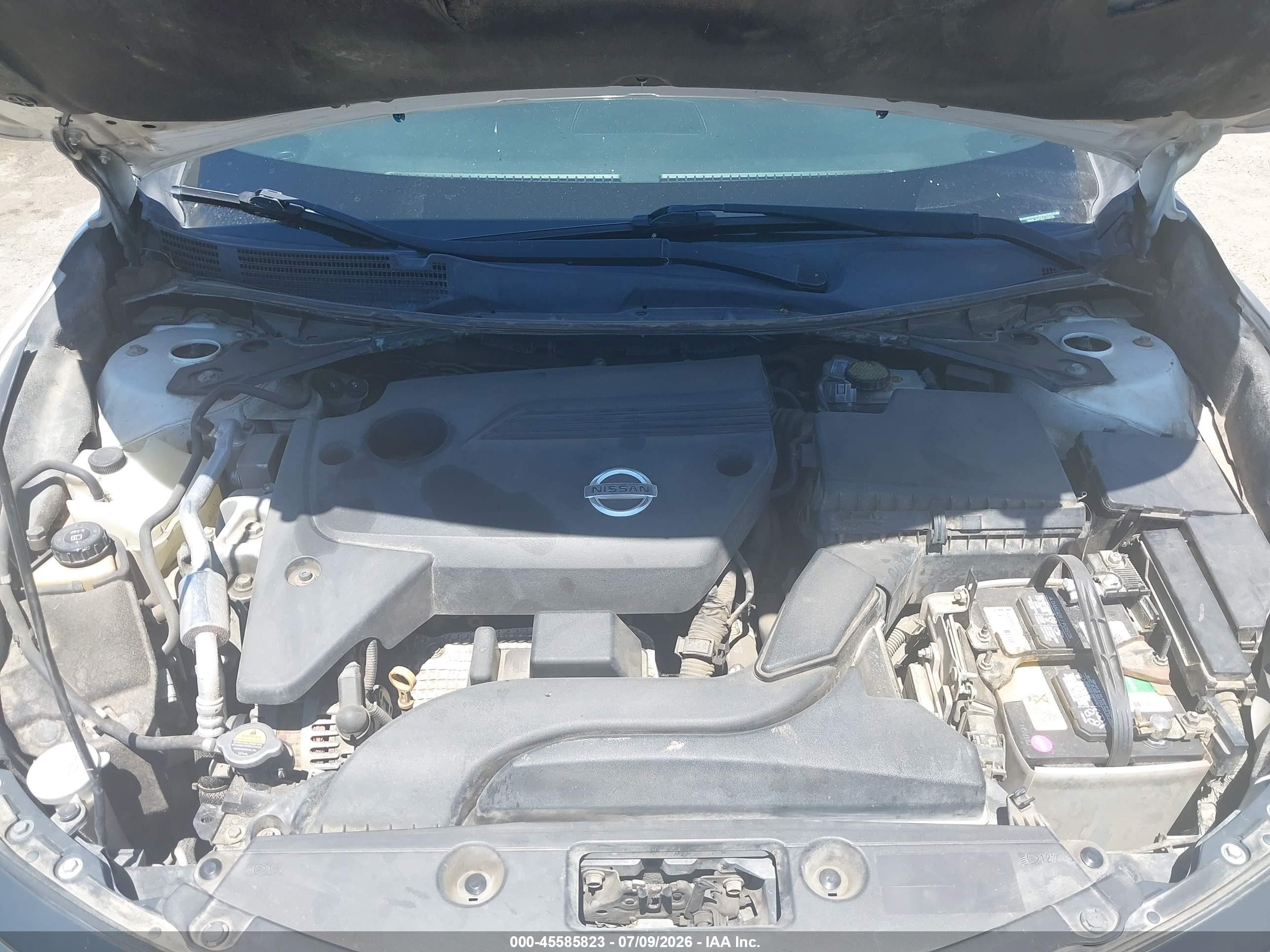 2013 Nissan Altima 2.5 Sv Белый vin: 1N4AL3AP5DC102476