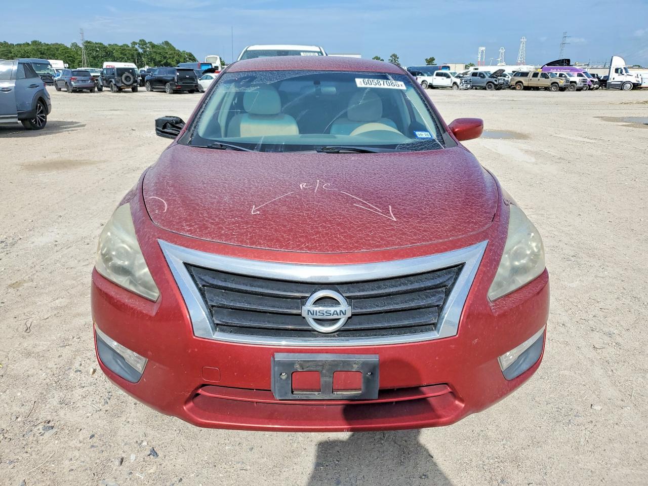2013 Nissan Altima 2.5 Бордовый vin: 1N4AL3AP5DC116815