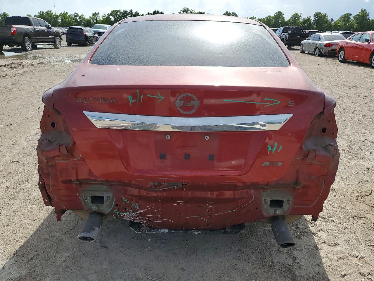 2013 Nissan Altima 2.5 Бордовый vin: 1N4AL3AP5DC116815