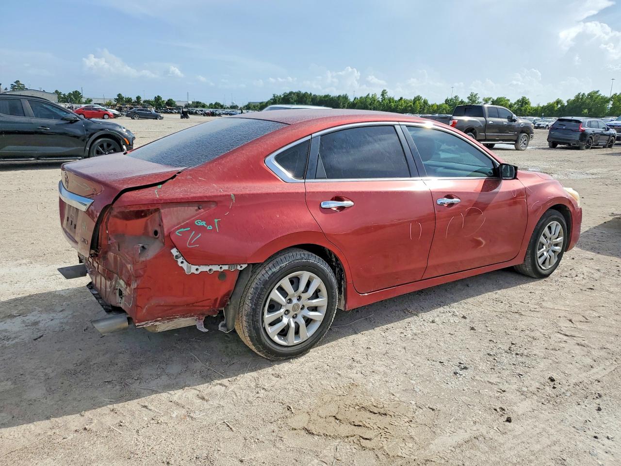 2013 Nissan Altima 2.5 Бордовый vin: 1N4AL3AP5DC116815