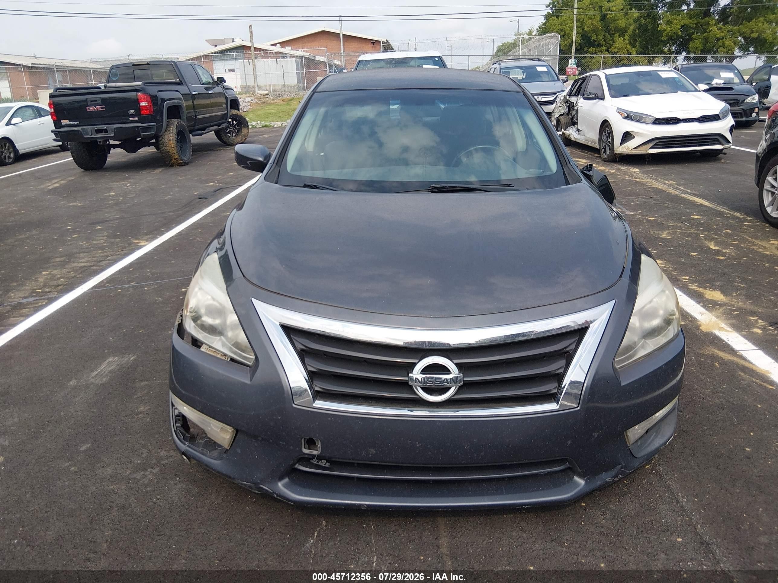 2013 Nissan Altima 2.5 Sv Gray vin: 1N4AL3AP5DC136191