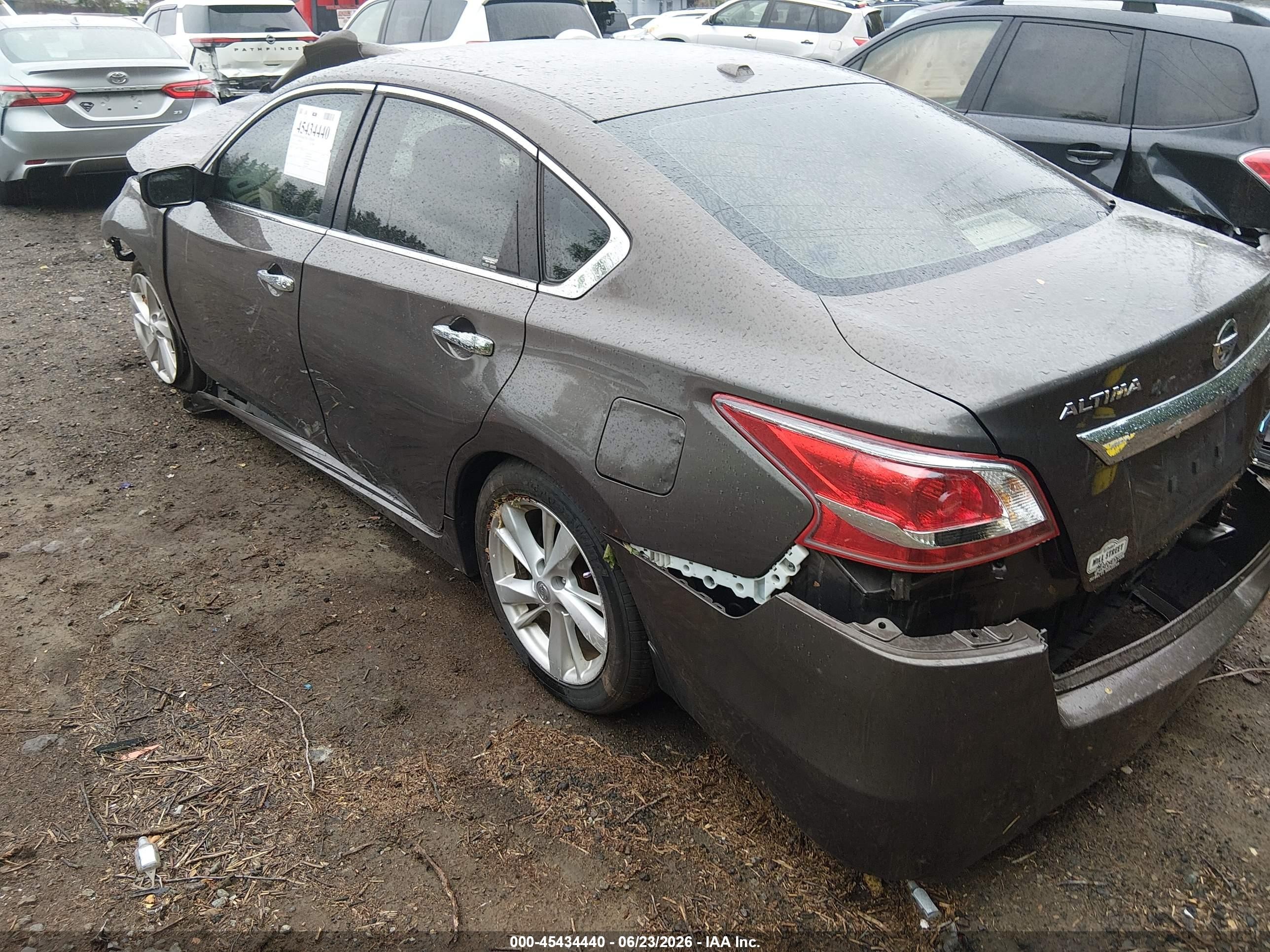 2013 Nissan Altima 2.5 Sv Gray vin: 1N4AL3AP5DC139334