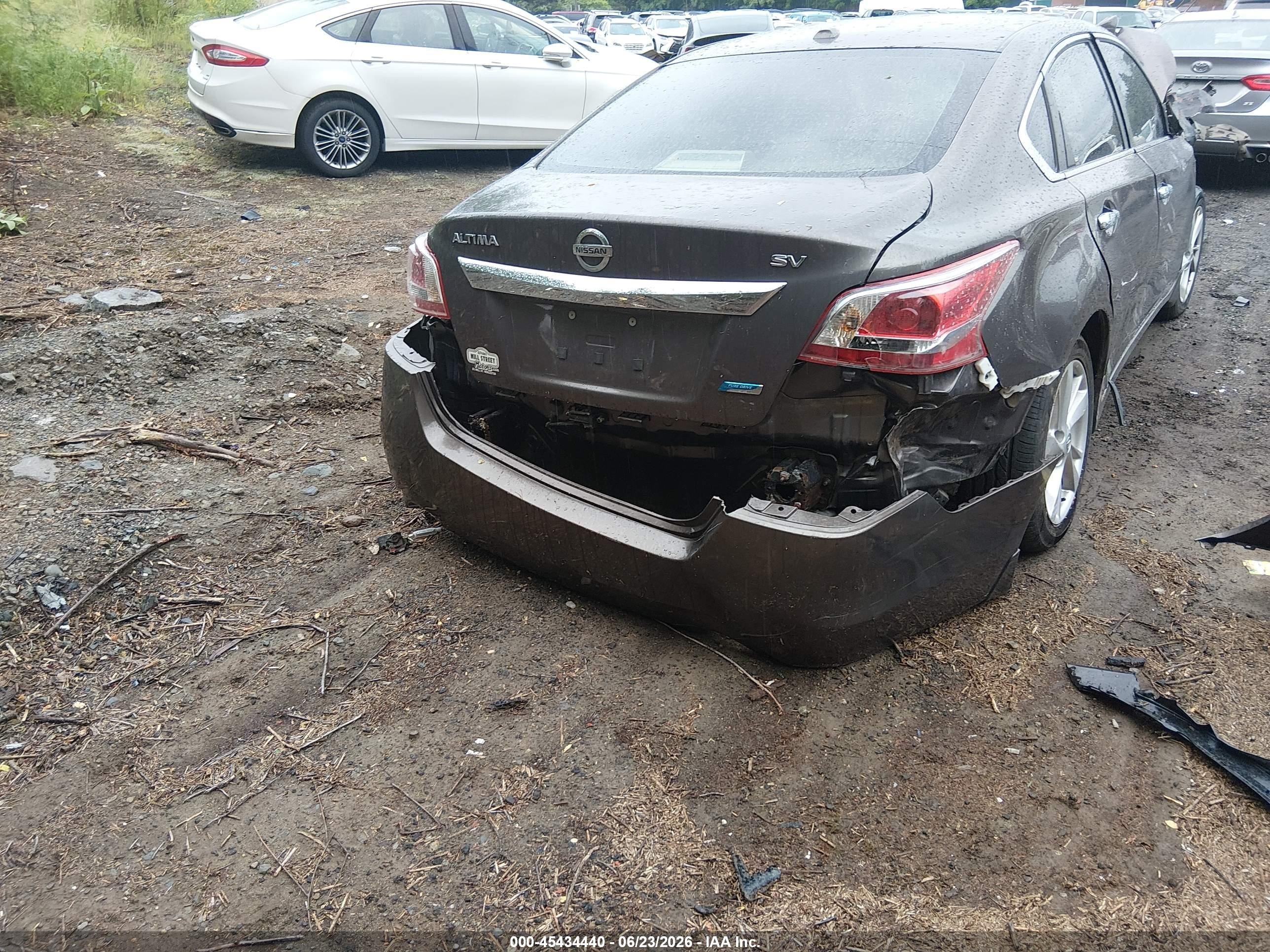 2013 Nissan Altima 2.5 Sv Gray vin: 1N4AL3AP5DC139334