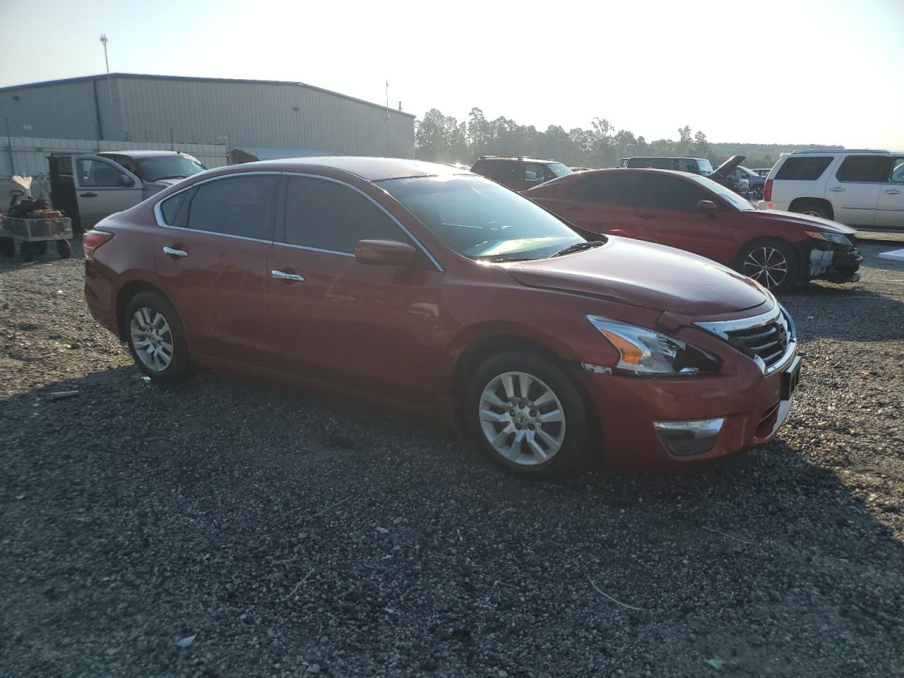 2013 Nissan Altima 2.5 Red vin: 1N4AL3AP5DC140970