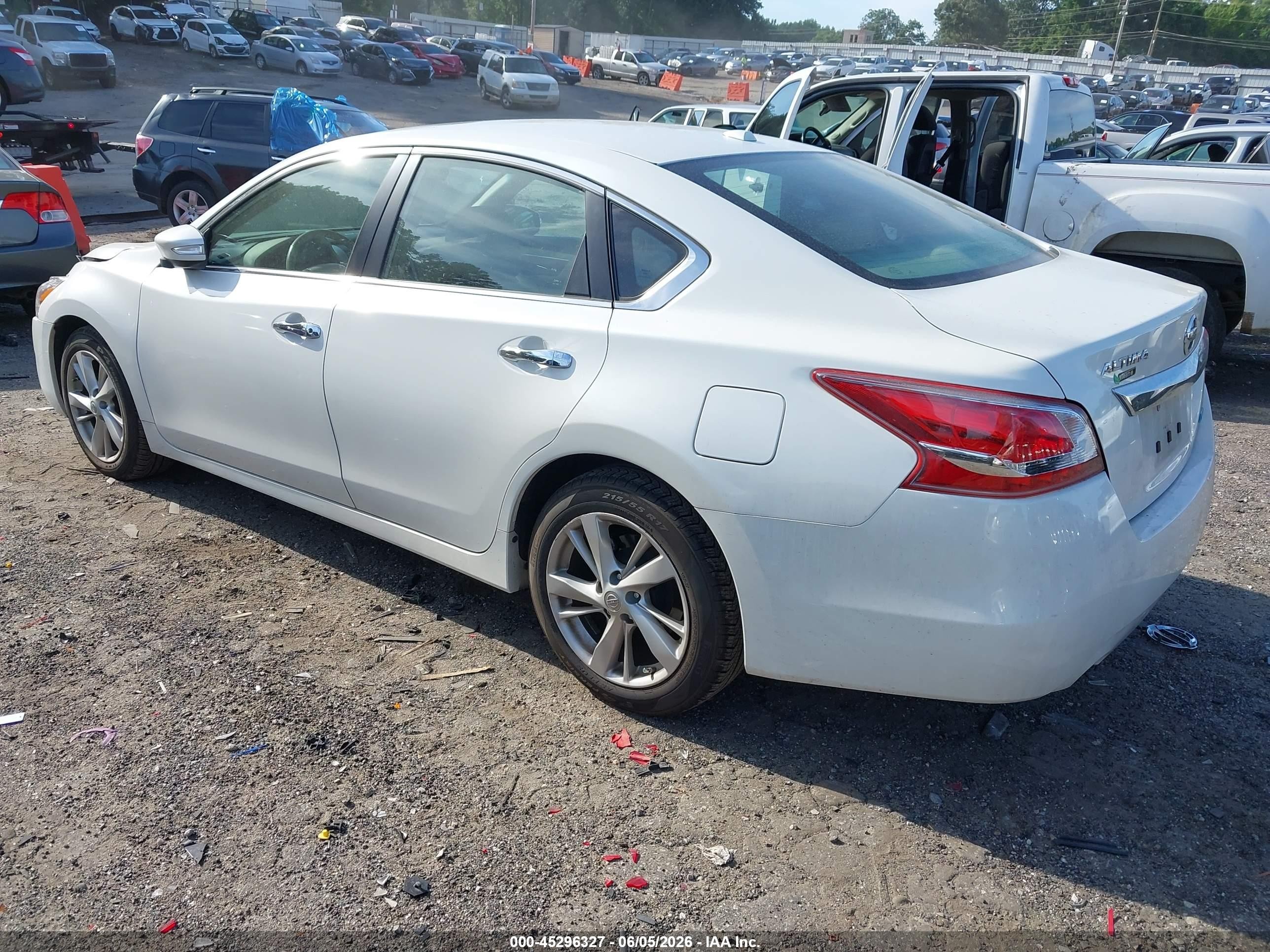 2013 Nissan Altima 2.5 Sl White vin: 1N4AL3AP5DC160068