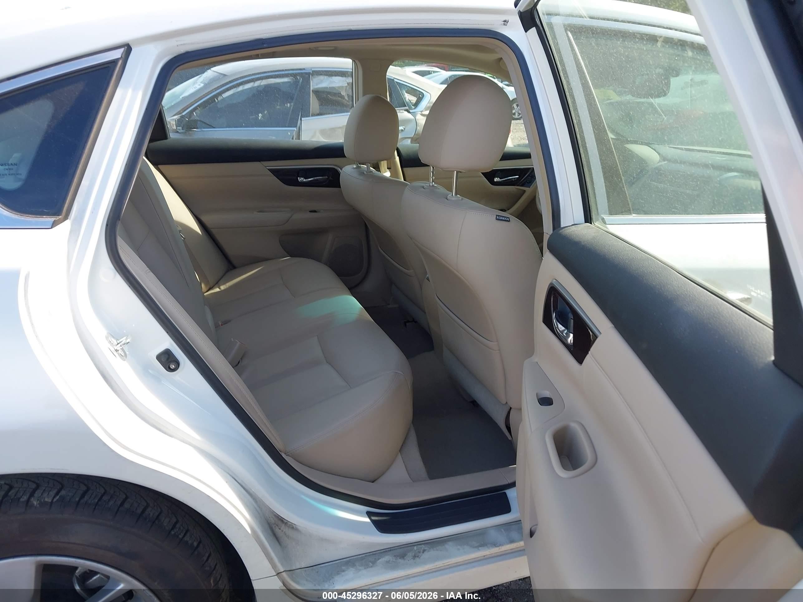 2013 Nissan Altima 2.5 Sl White vin: 1N4AL3AP5DC160068