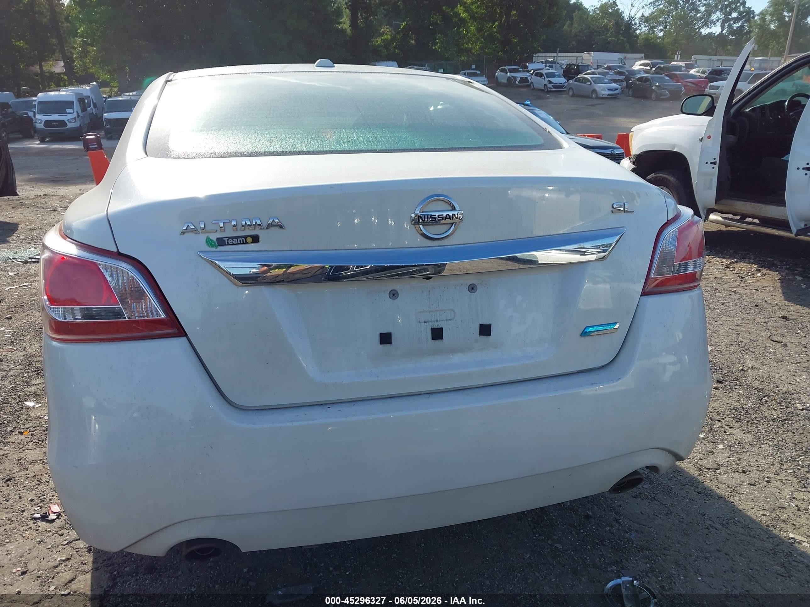 2013 Nissan Altima 2.5 Sl White vin: 1N4AL3AP5DC160068