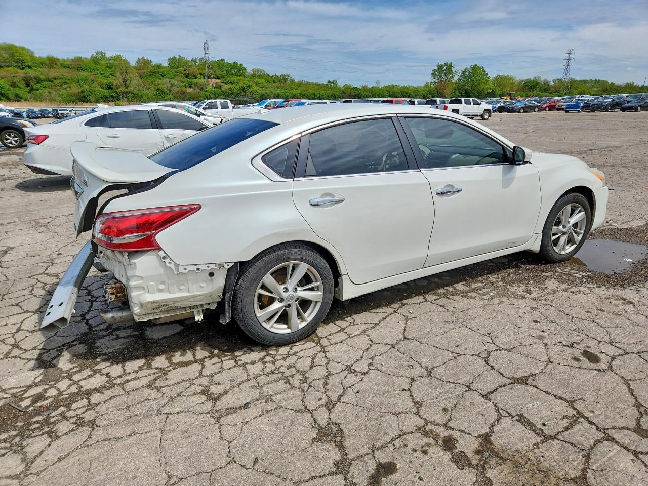 2013 Nissan Altima 2.5/s/sv/sl Белый vin: 1N4AL3AP5DC178084