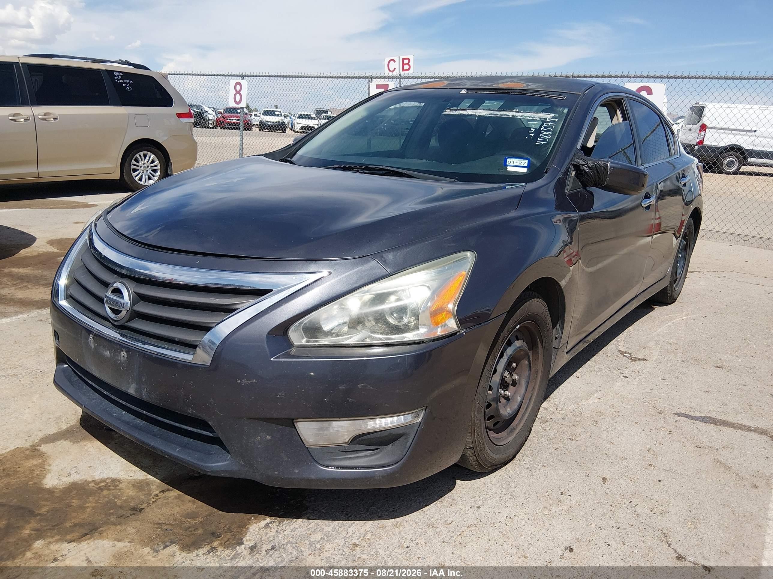 2013 Nissan Altima 2.5 S Gray vin: 1N4AL3AP5DC184306
