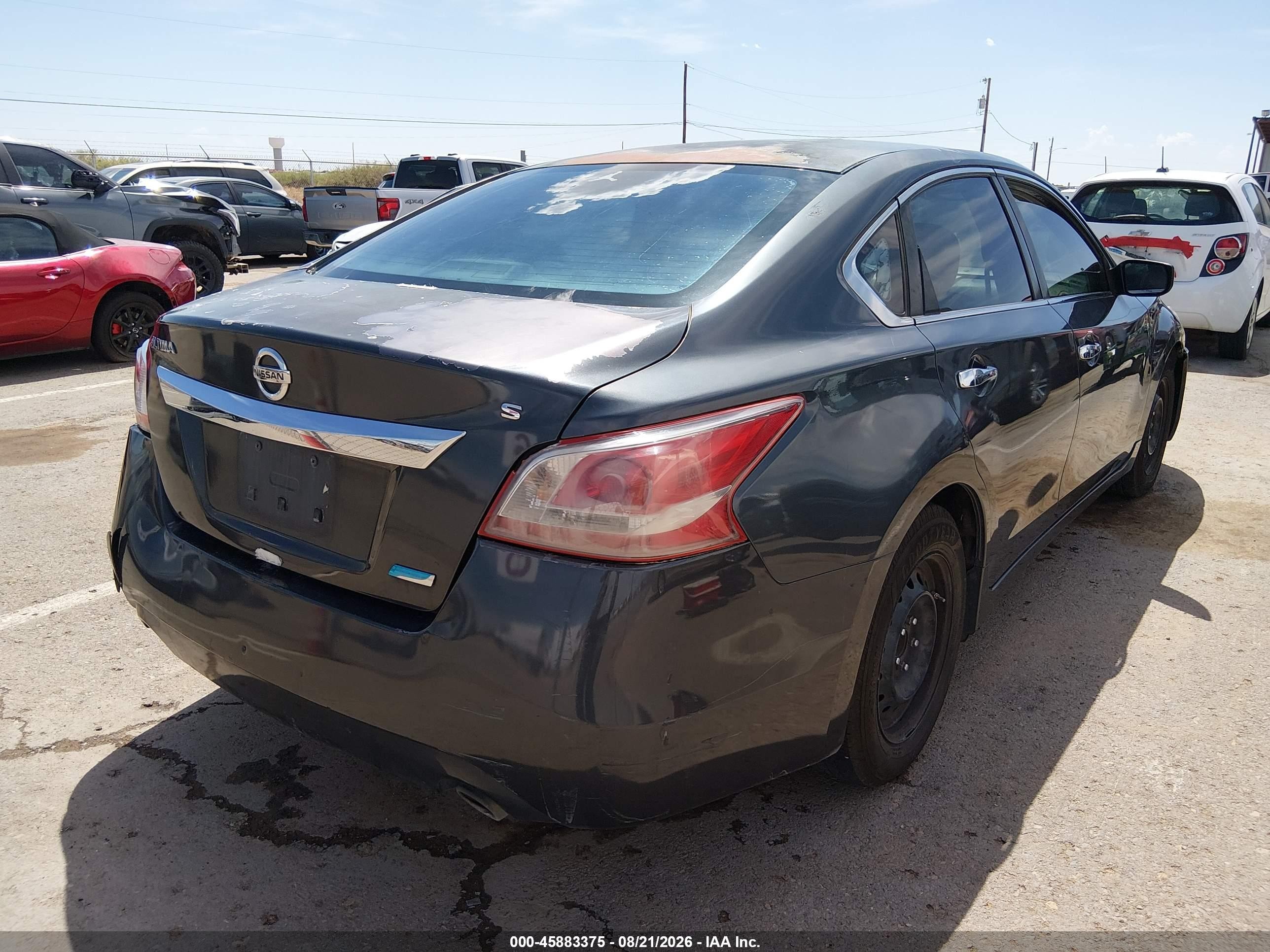 2013 Nissan Altima 2.5 S Gray vin: 1N4AL3AP5DC184306