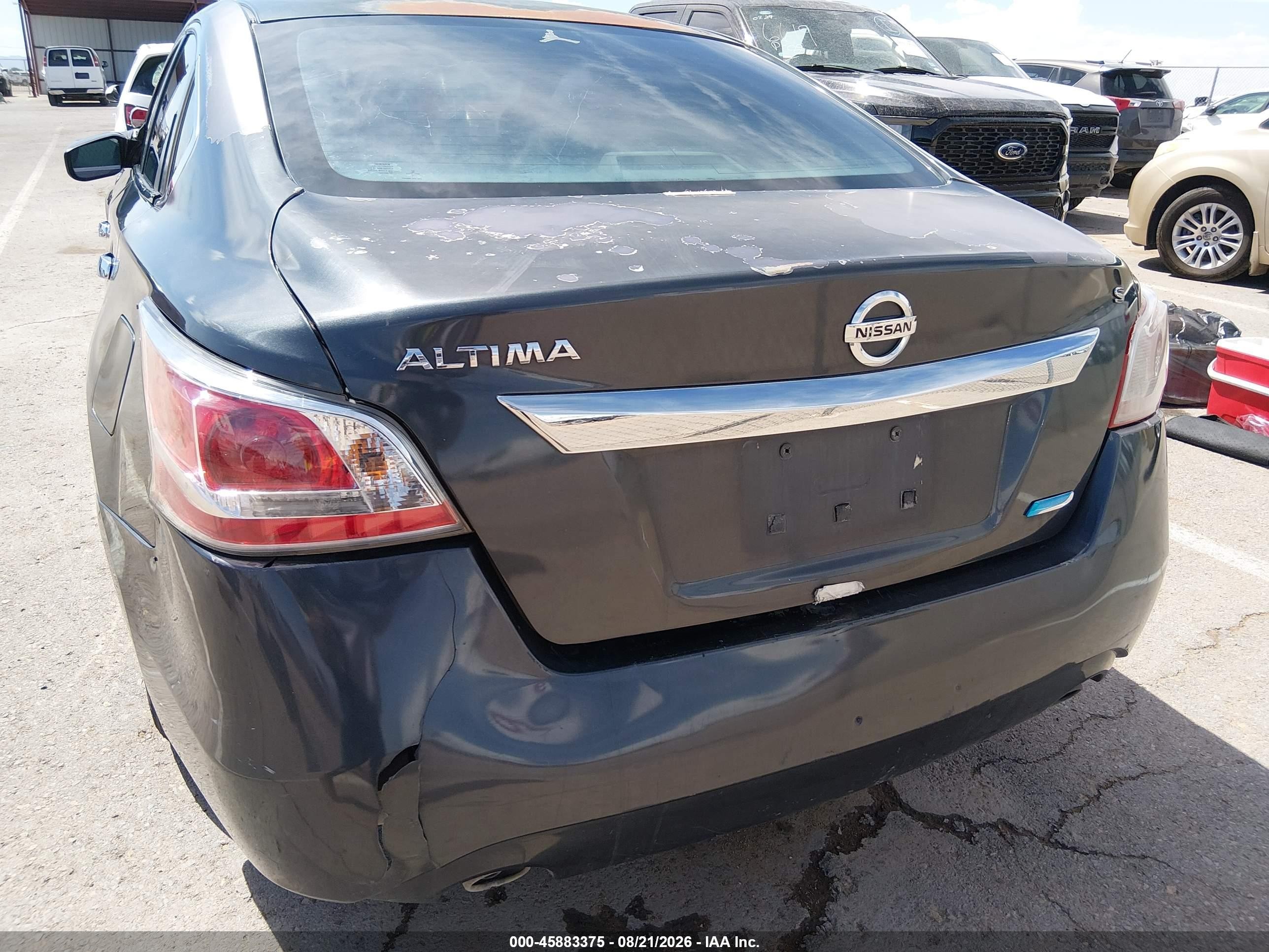 2013 Nissan Altima 2.5 S Gray vin: 1N4AL3AP5DC184306