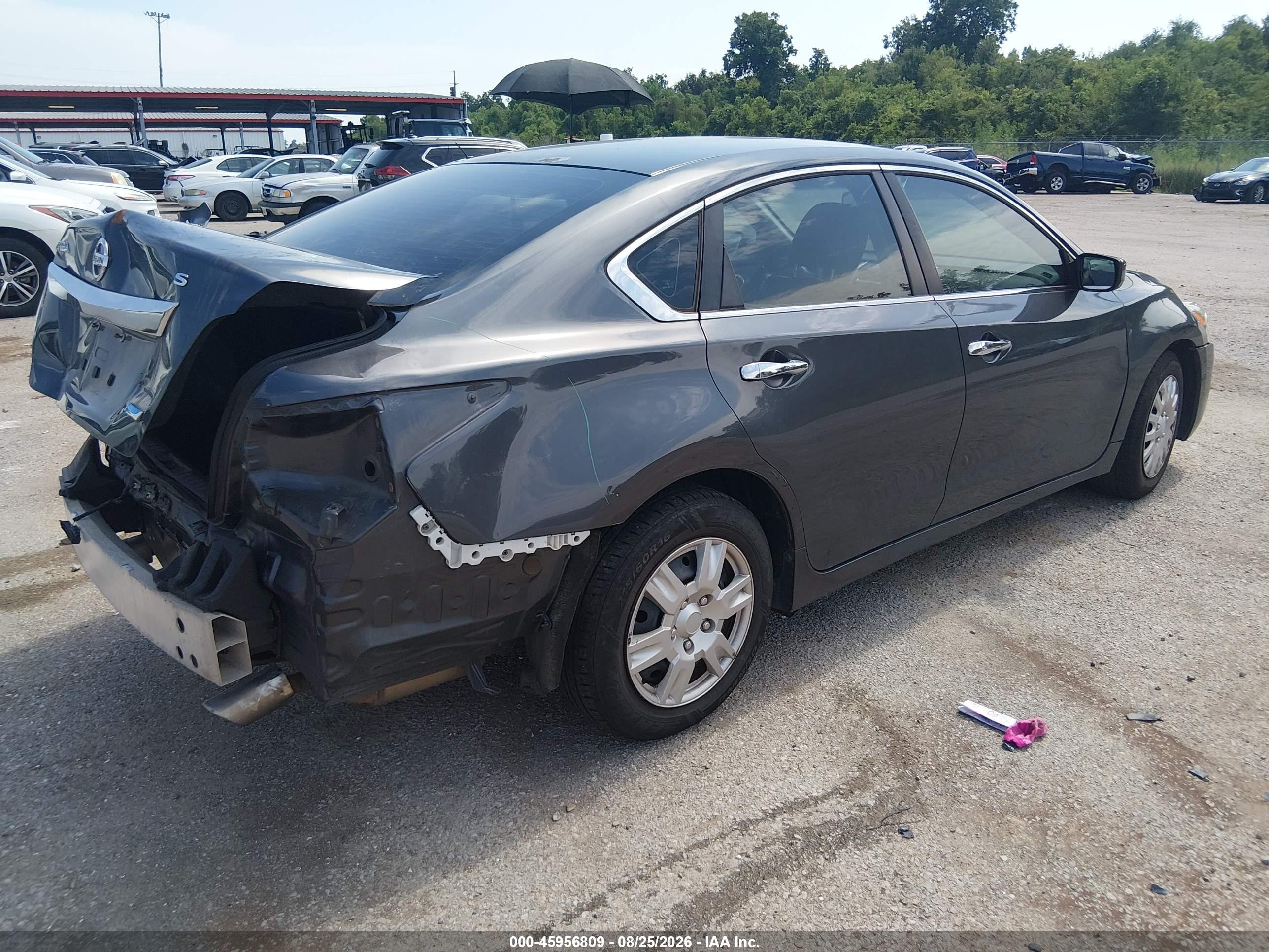 2013 Nissan Altima 2.5 S Серый vin: 1N4AL3AP5DC187111