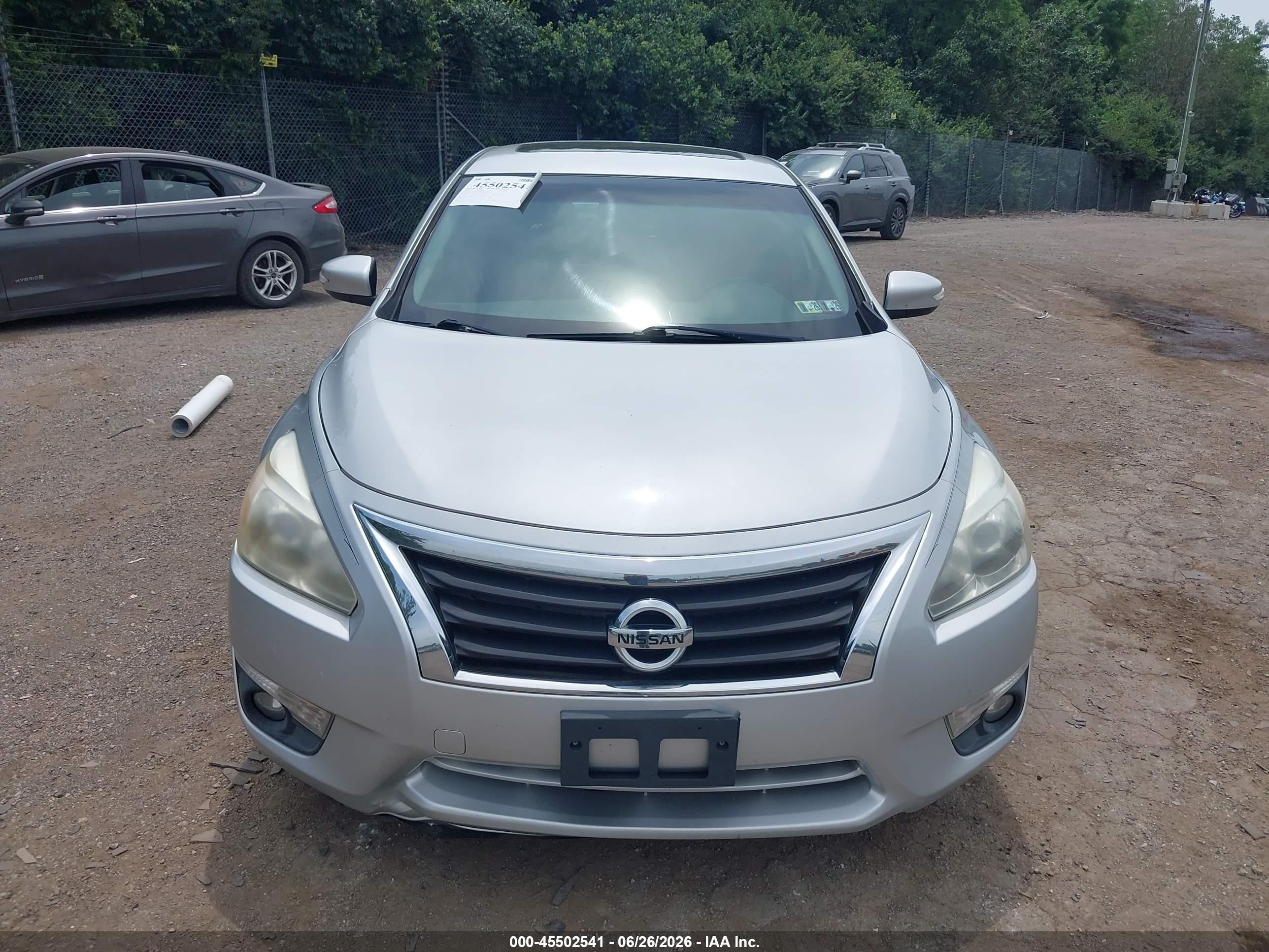 2013 Nissan Altima 2.5 Sv Silver vin: 1N4AL3AP5DC192499