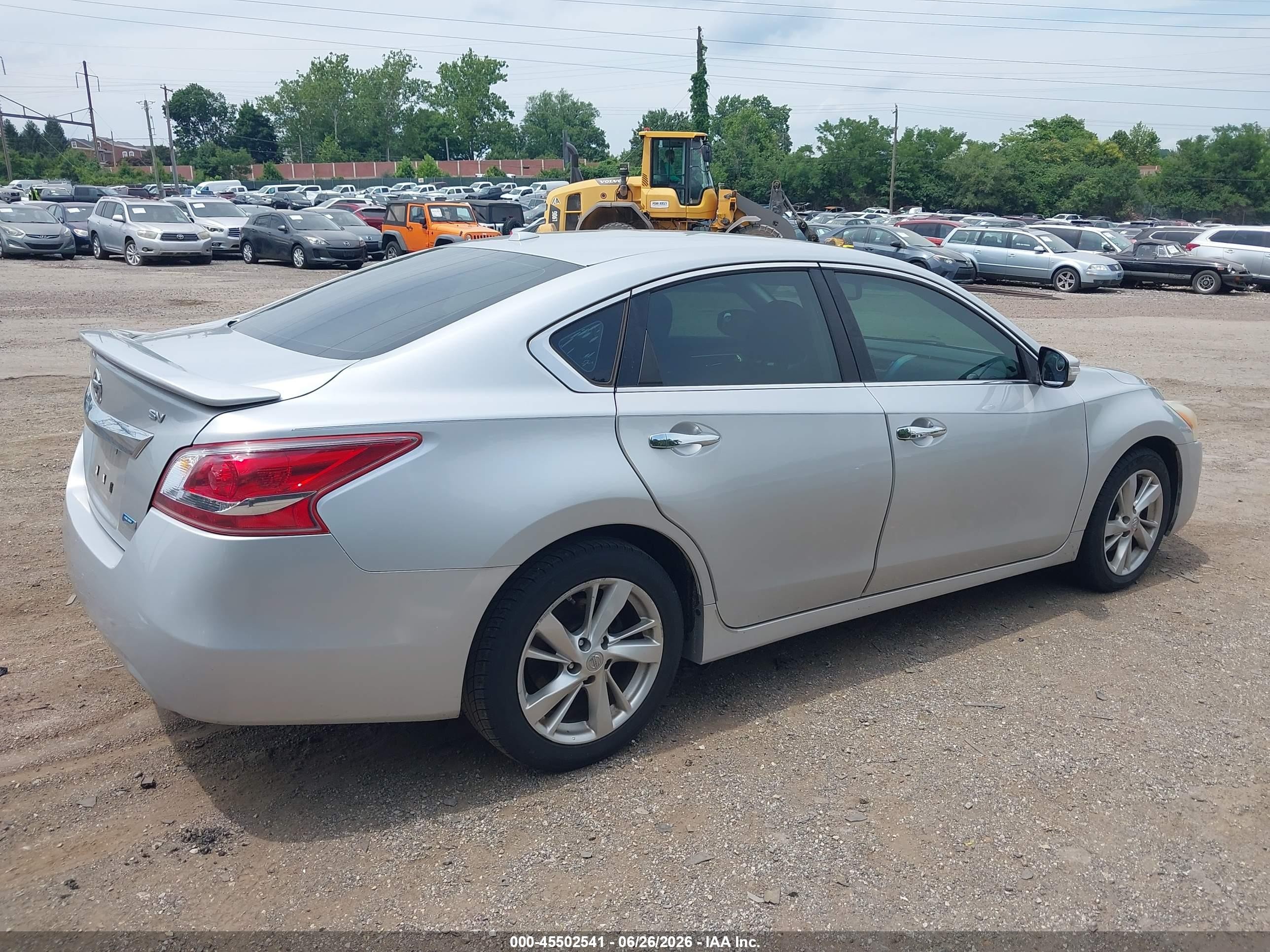 2013 Nissan Altima 2.5 Sv Silver vin: 1N4AL3AP5DC192499