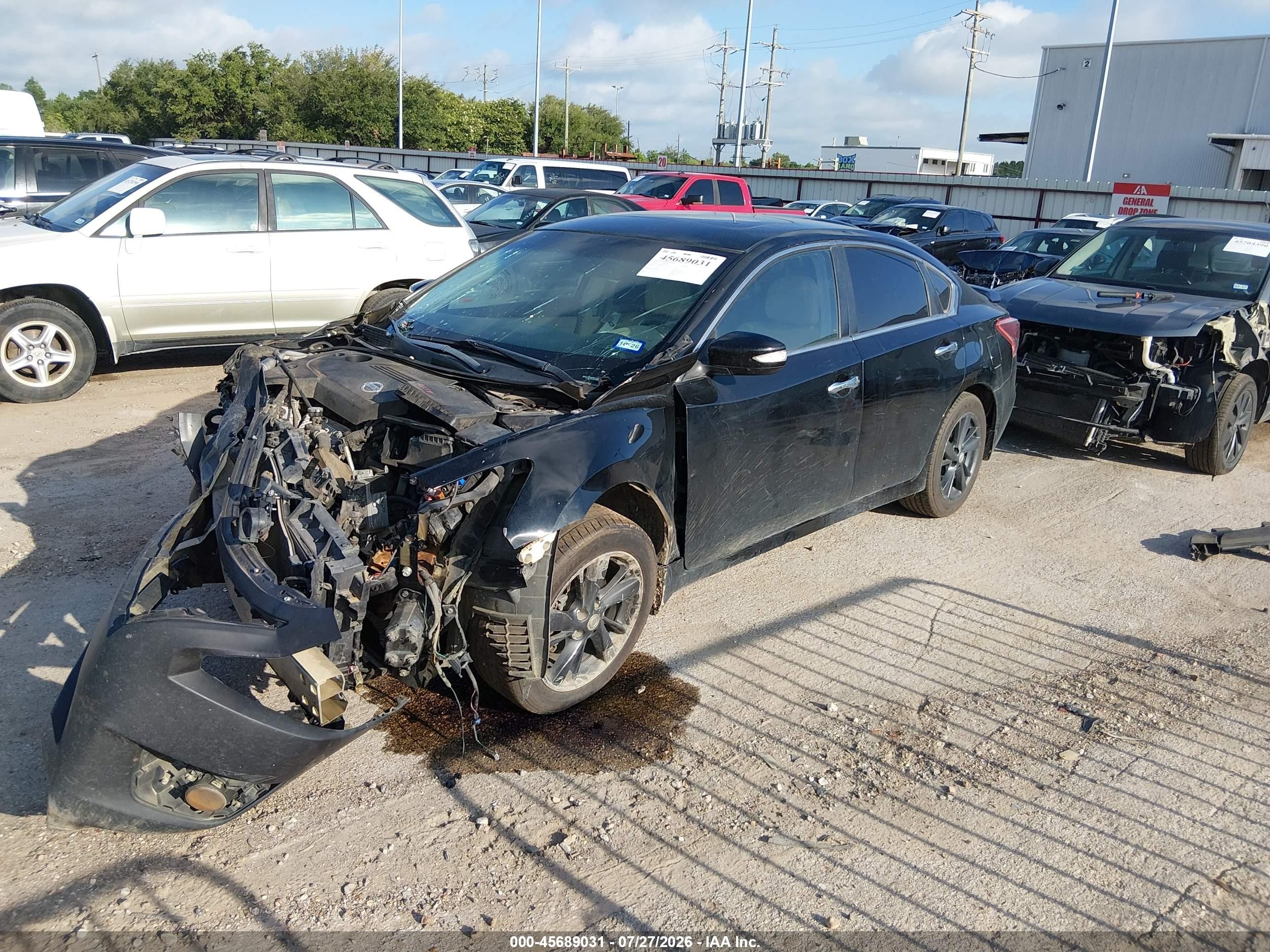 2013 Nissan Altima 2.5 Sl Черный vin: 1N4AL3AP5DC200620