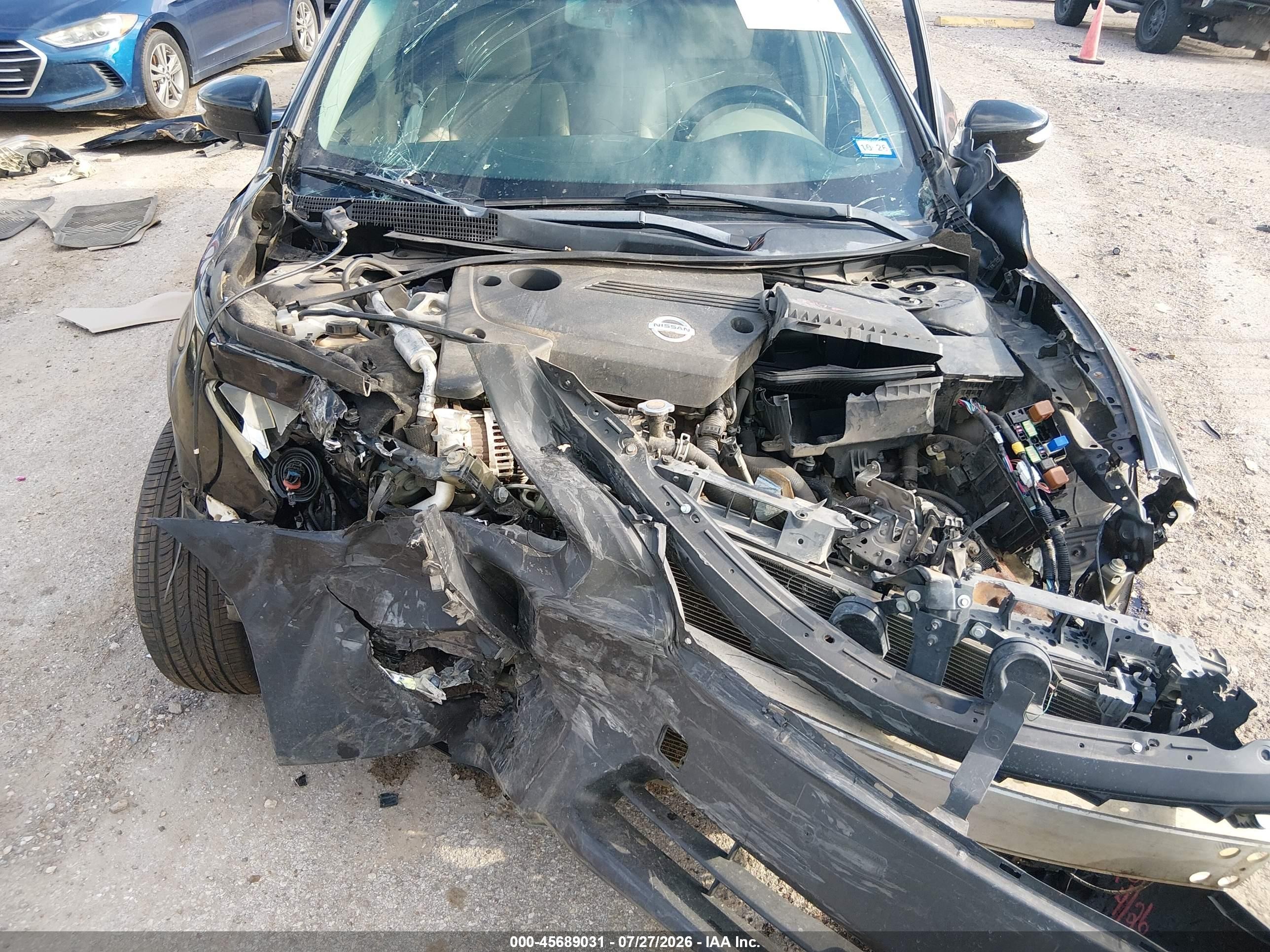 2013 Nissan Altima 2.5 Sl Черный vin: 1N4AL3AP5DC200620