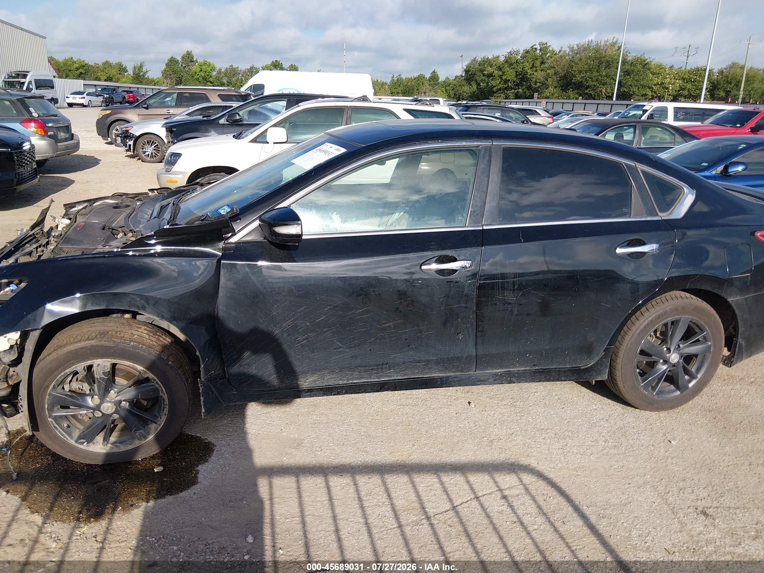 2013 Nissan Altima 2.5 Sl Черный vin: 1N4AL3AP5DC200620