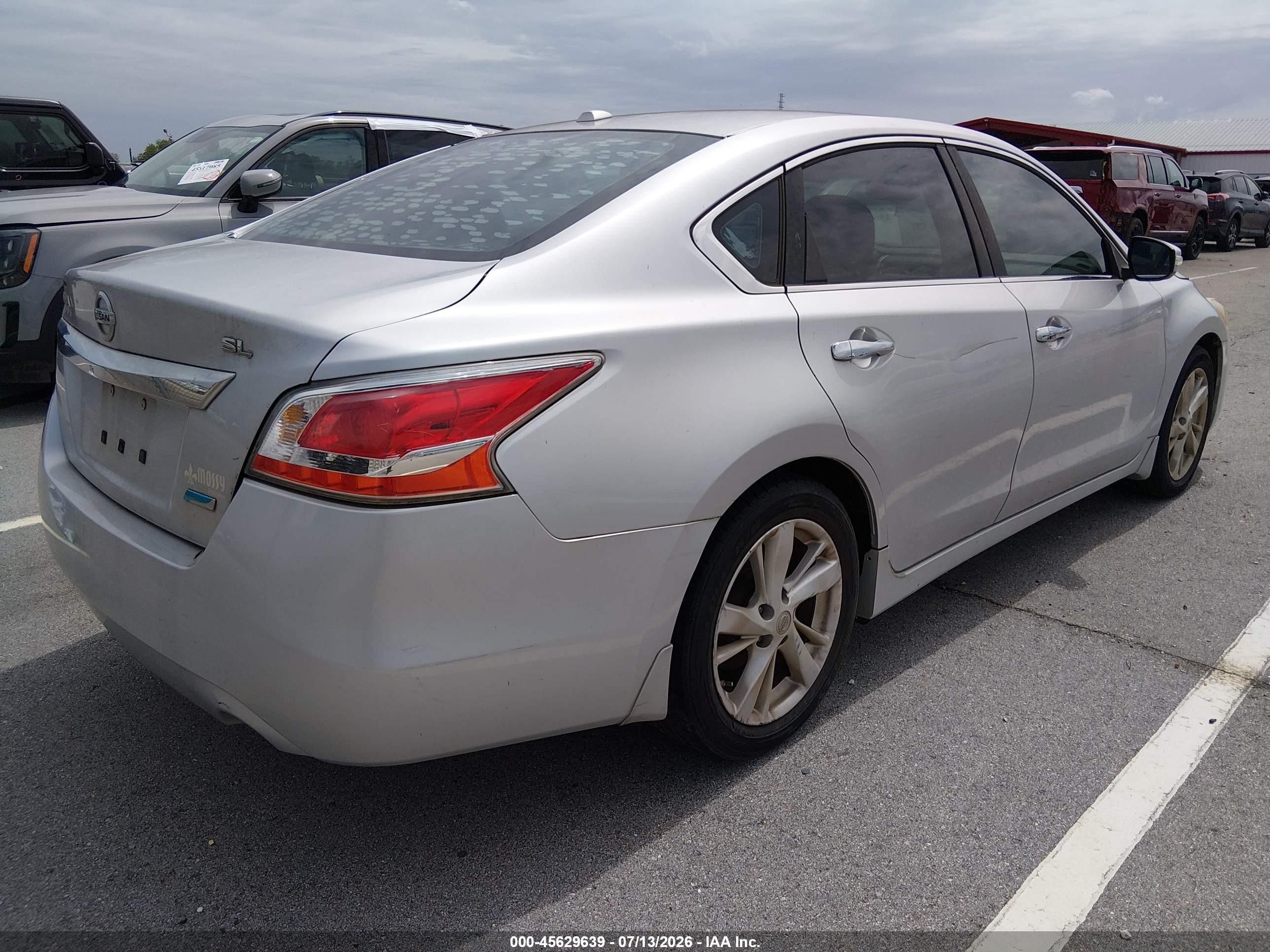 2013 Nissan Altima 2.5 Sl Gray vin: 1N4AL3AP5DC203470