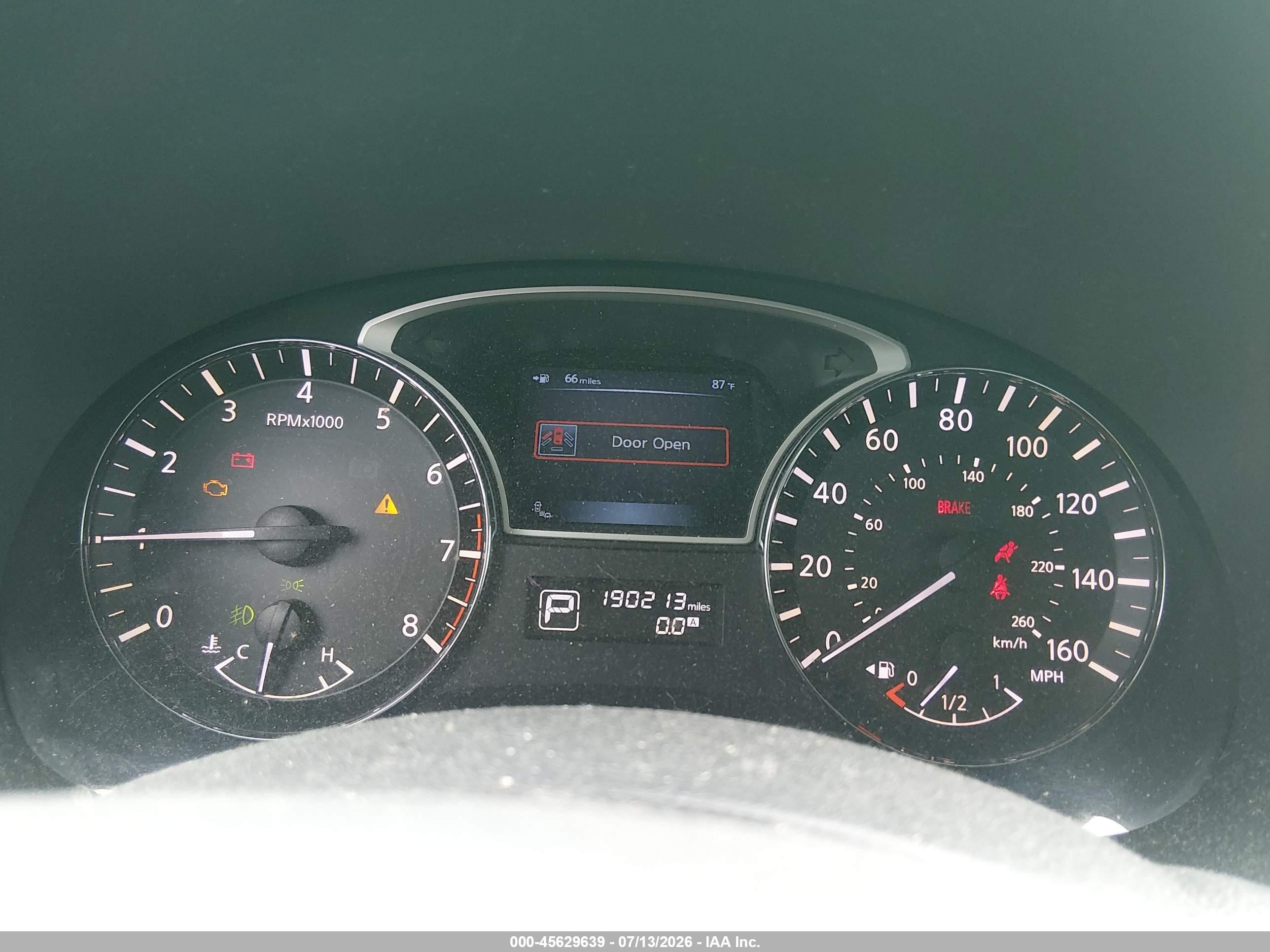 2013 Nissan Altima 2.5 Sl Gray vin: 1N4AL3AP5DC203470